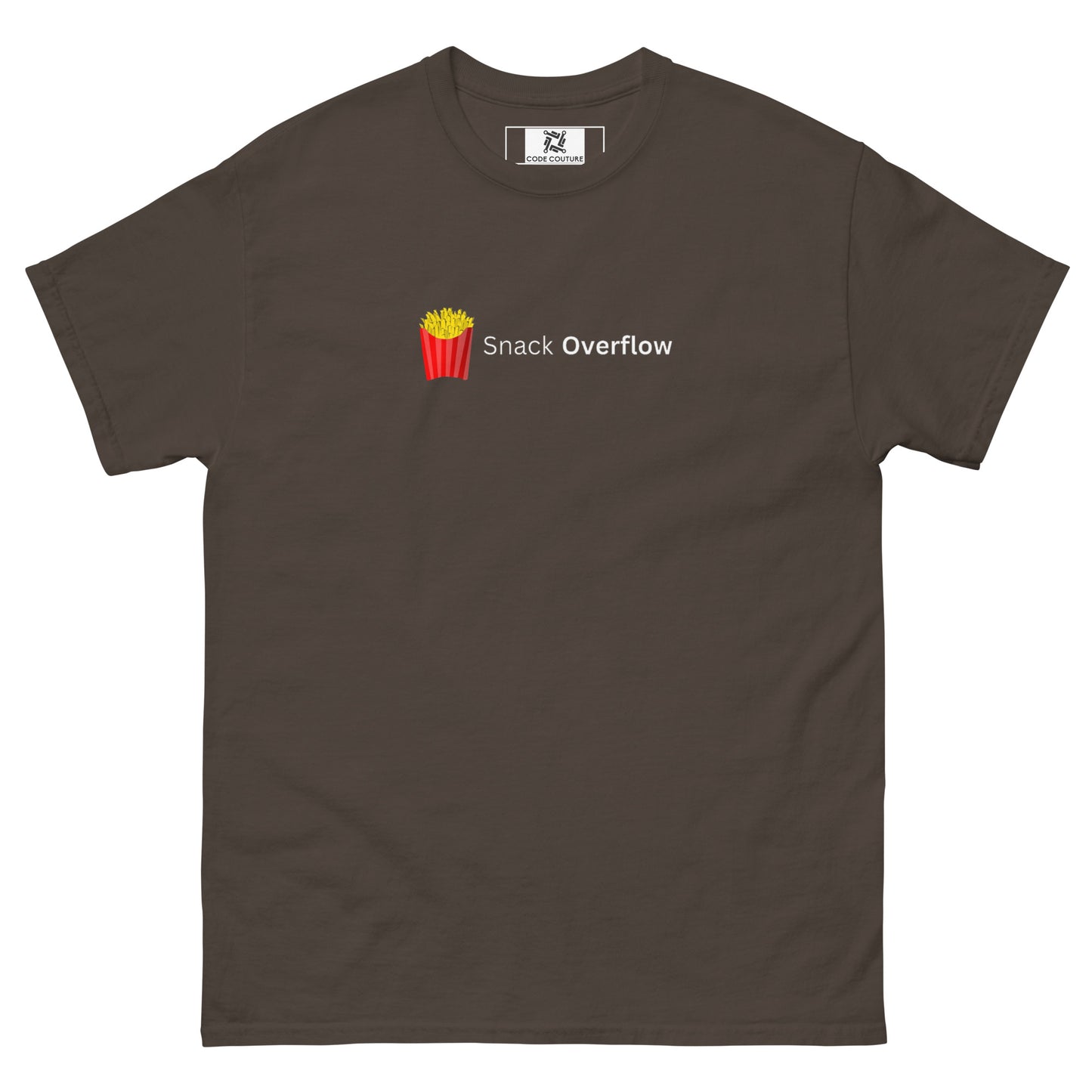 Snack Overflow tee - Dark