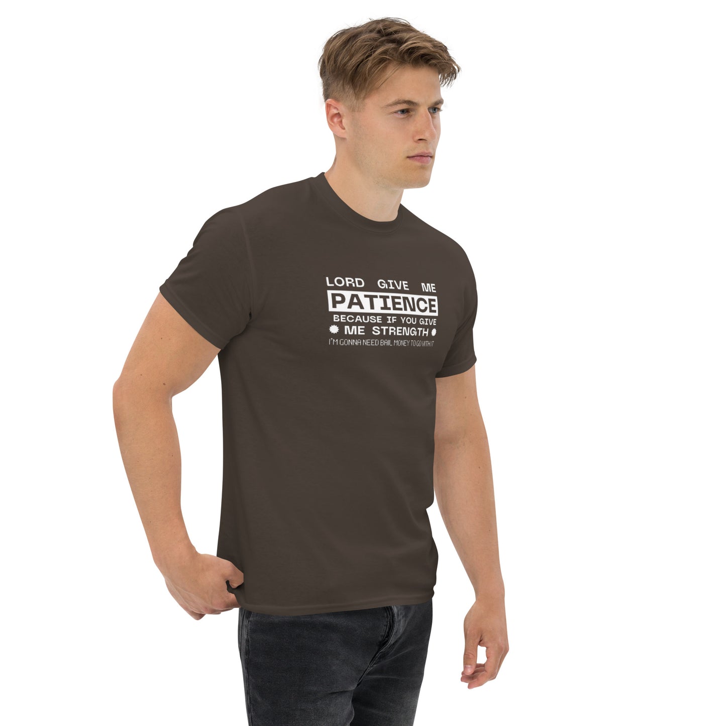 Patience classic tee - Dark