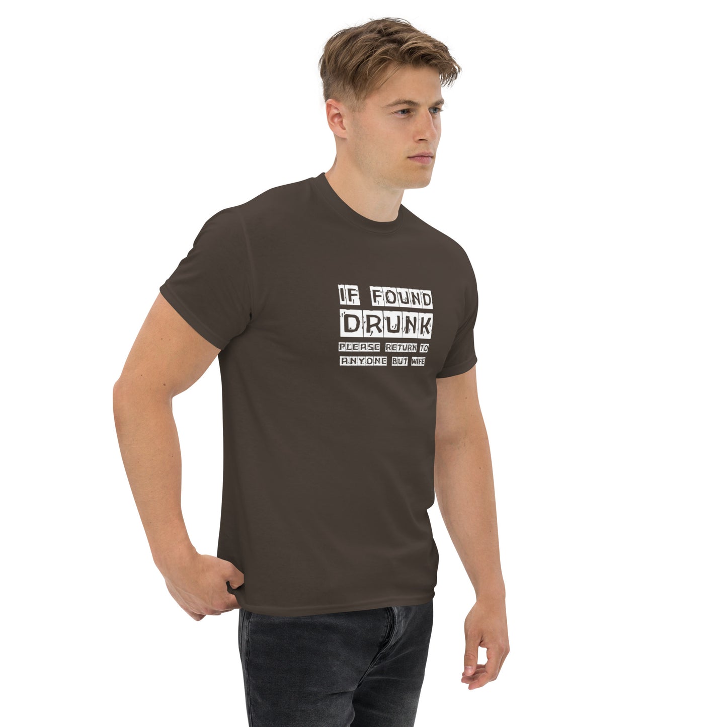 If Found Drunk Tee - Dark