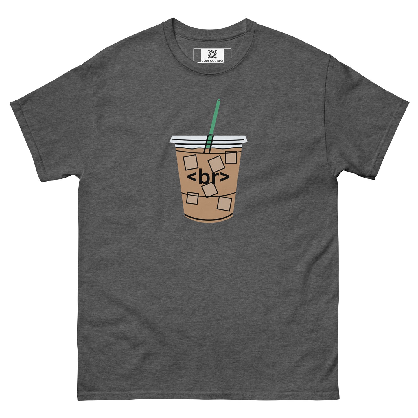 Iced Coffee classic tee - Dark