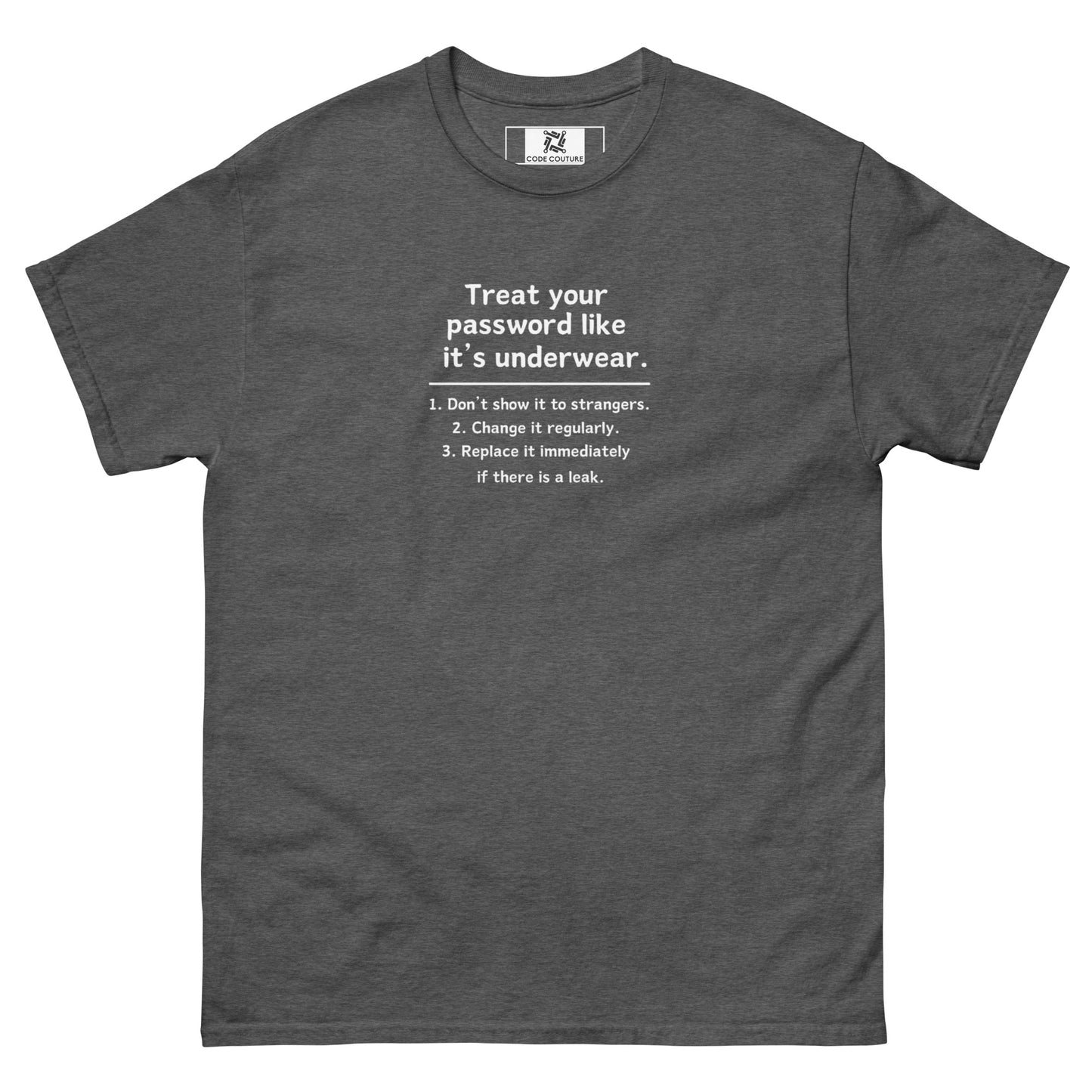 Password Rules tee - Dark