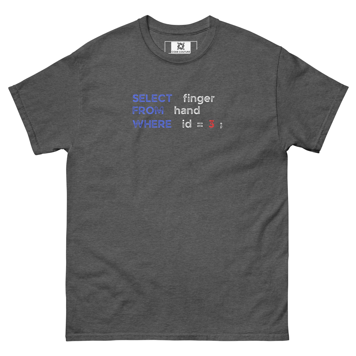 Select Finger tee - Dark