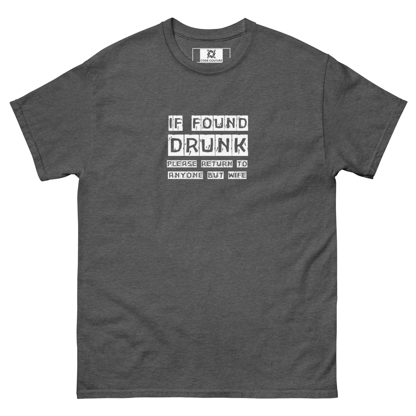 If Found Drunk Tee - Dark