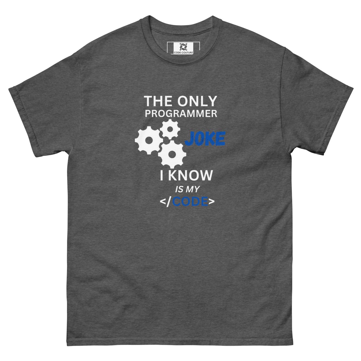 Programmer Joke tee - Dark