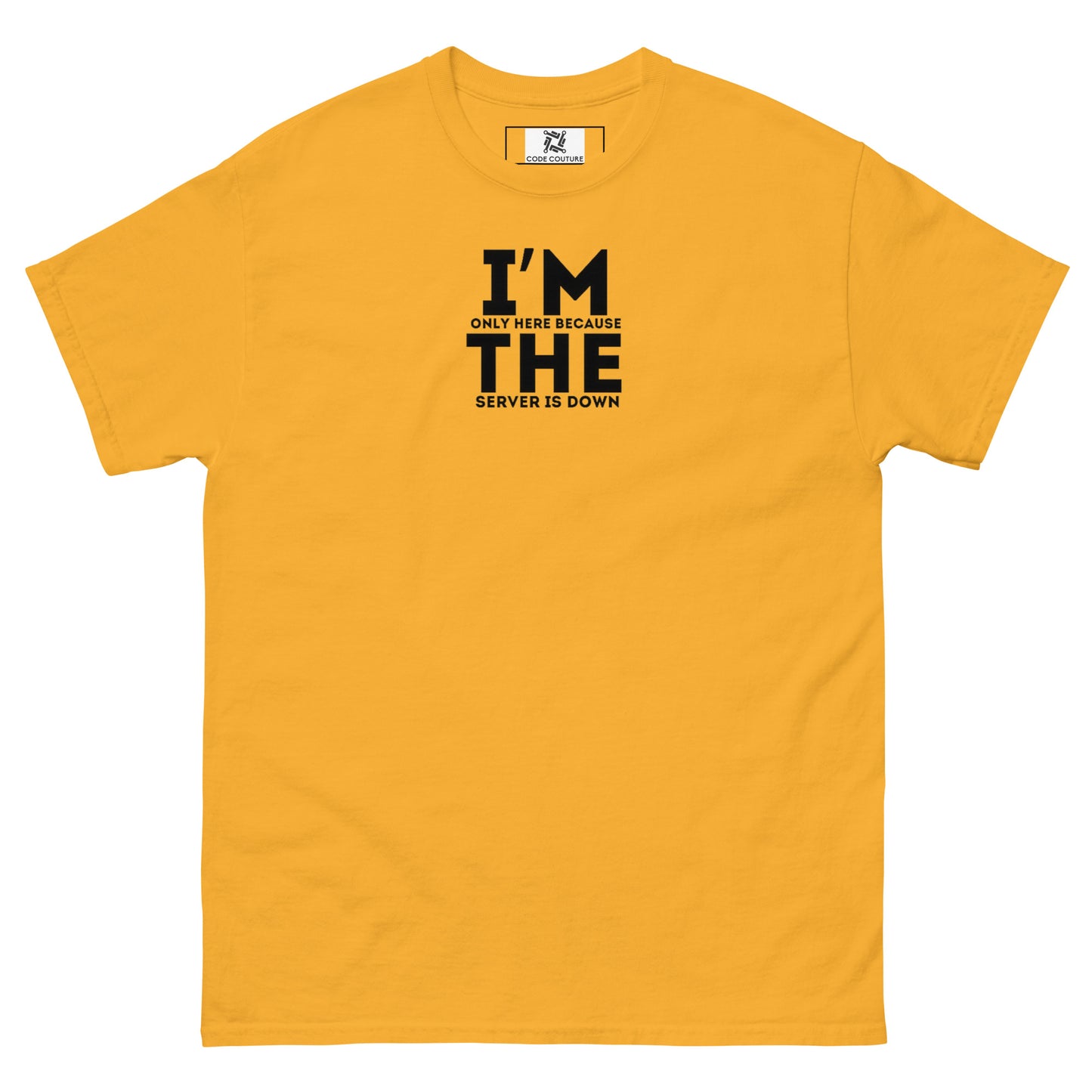 Why I'm here classic tee