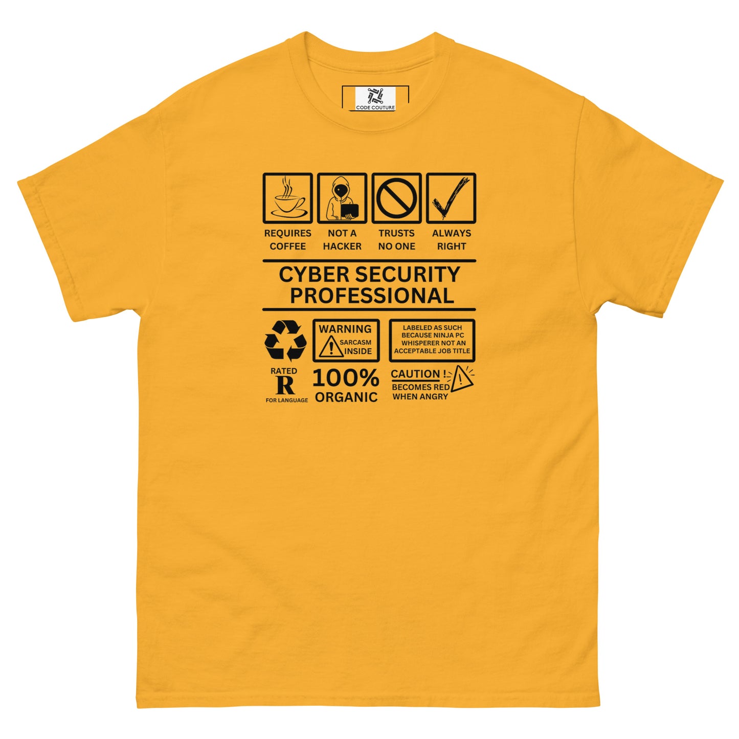 Cyber Security Professional Label - Light