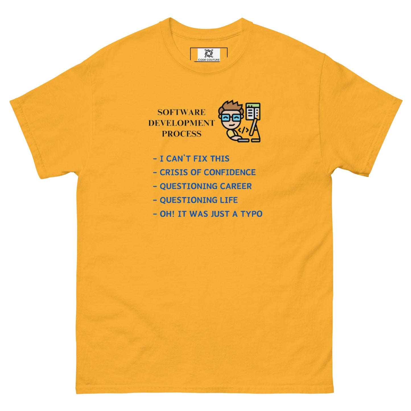 Development Process classic tee