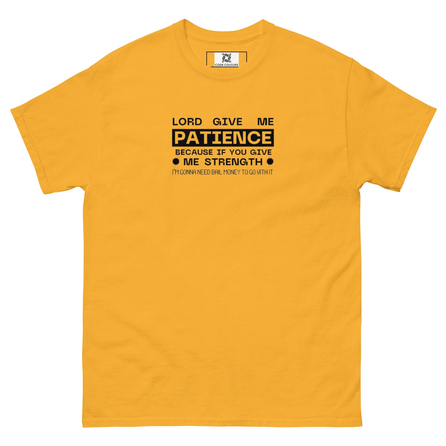 Patience classic tee