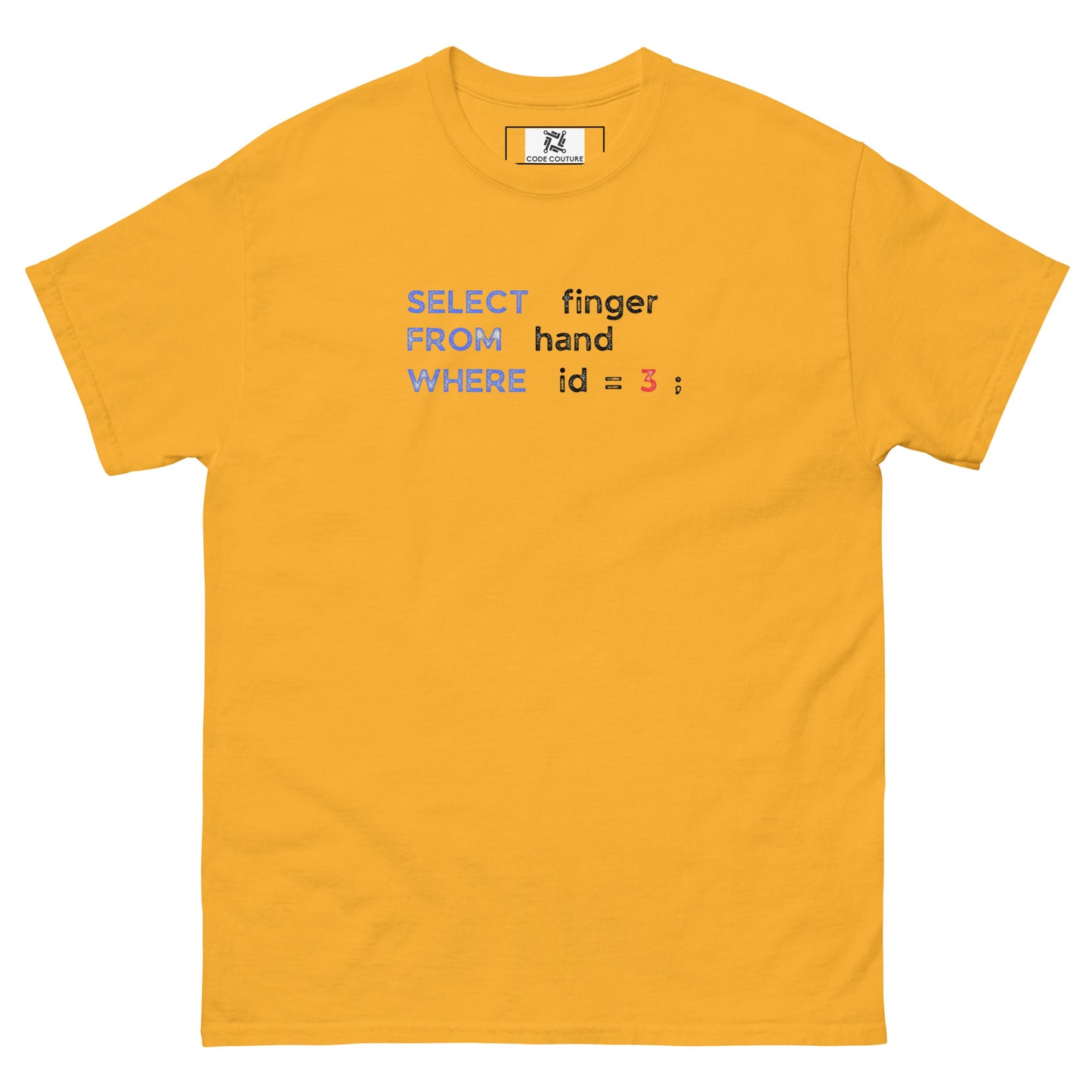 Select Finger tee