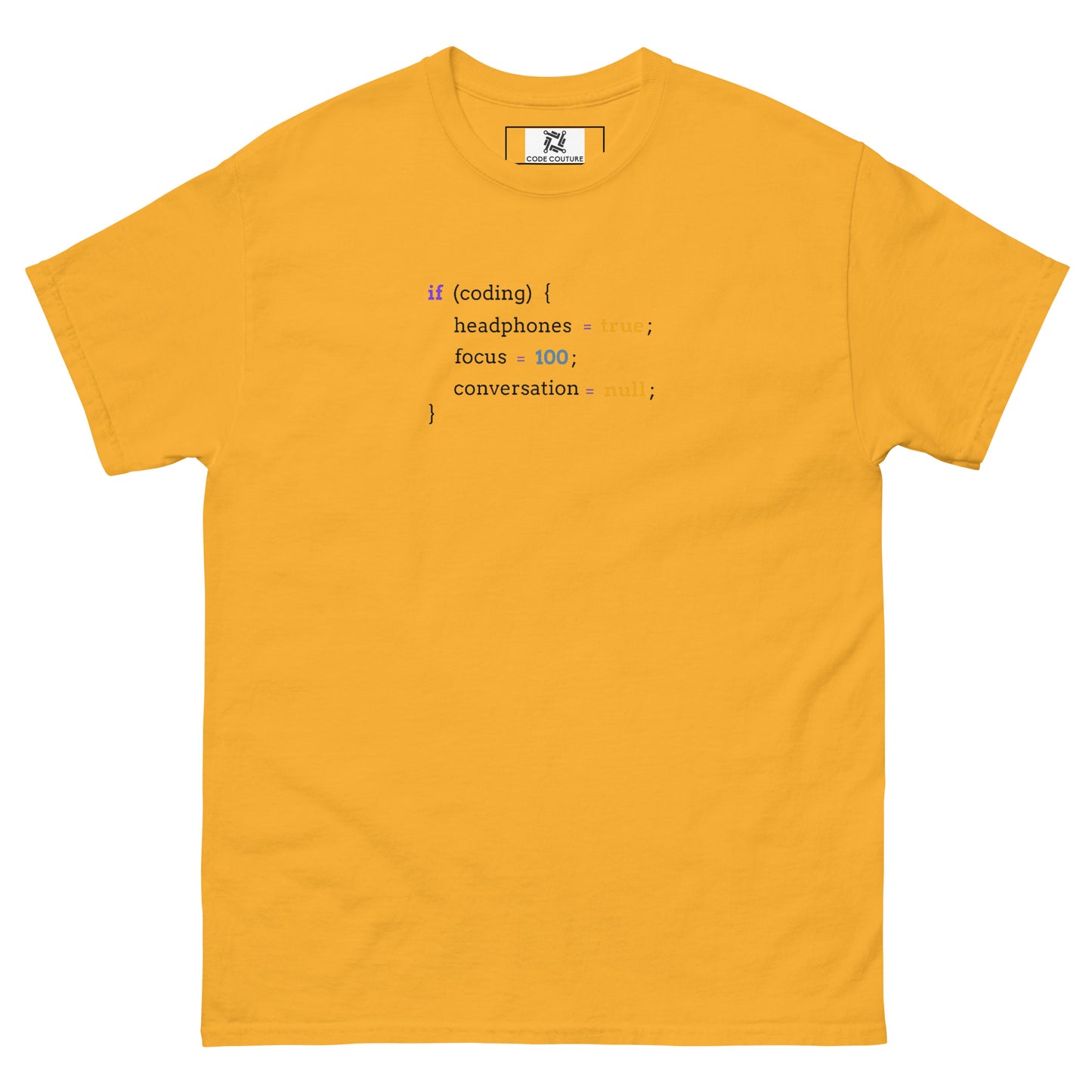 If Coding tee