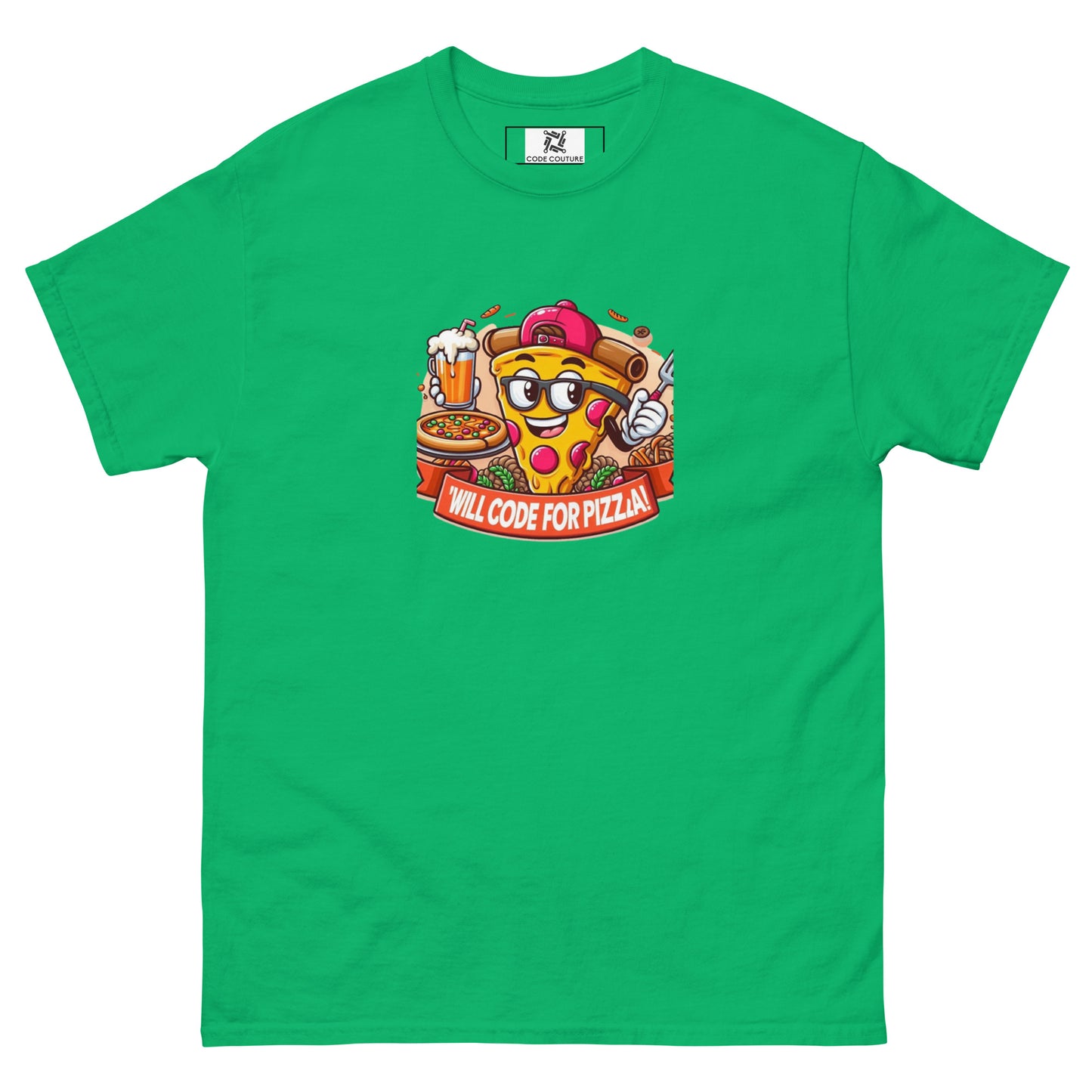 Code For Pizza tee