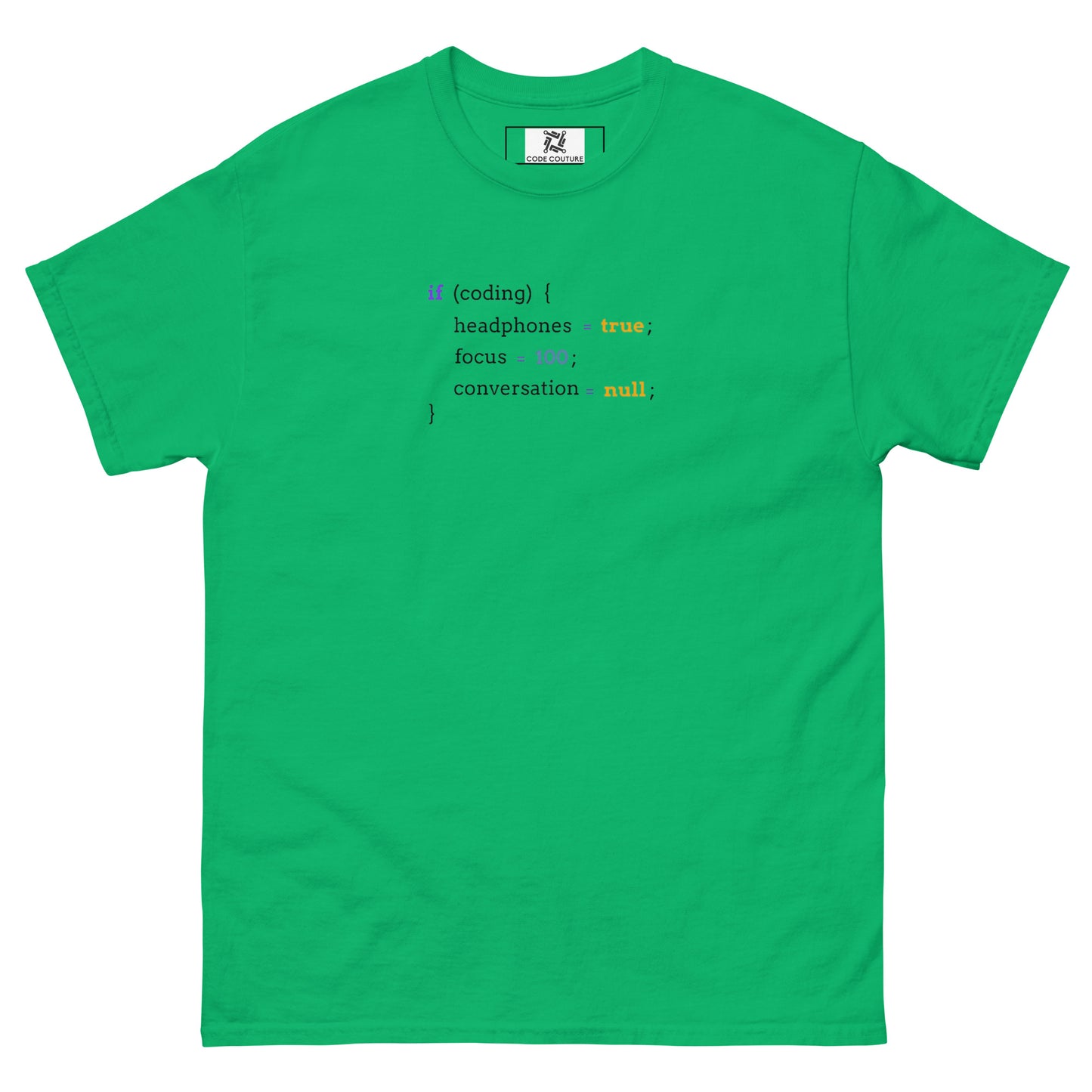 If Coding tee