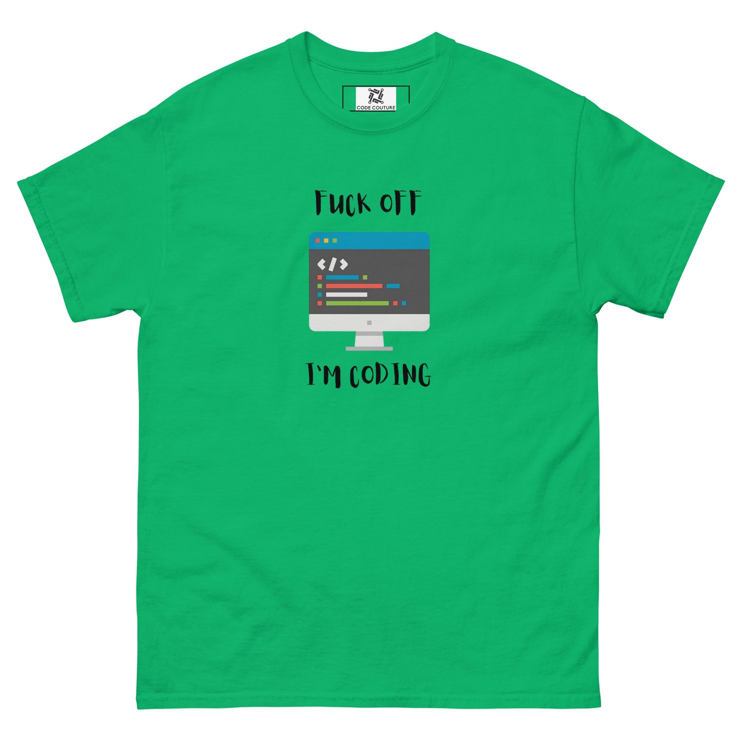 F Off I'm Coding tee