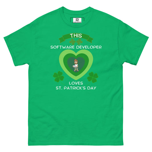 Love St. Patrick's classic tee - Green