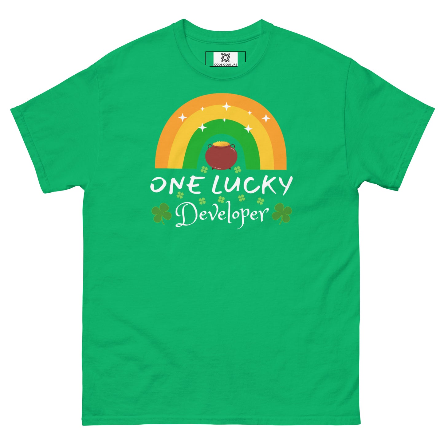 One Lucky Dev classic tee - Green