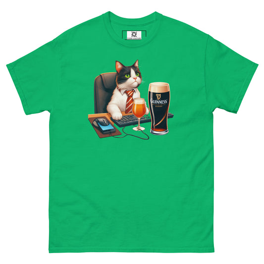 Guinness Developer Cat tee