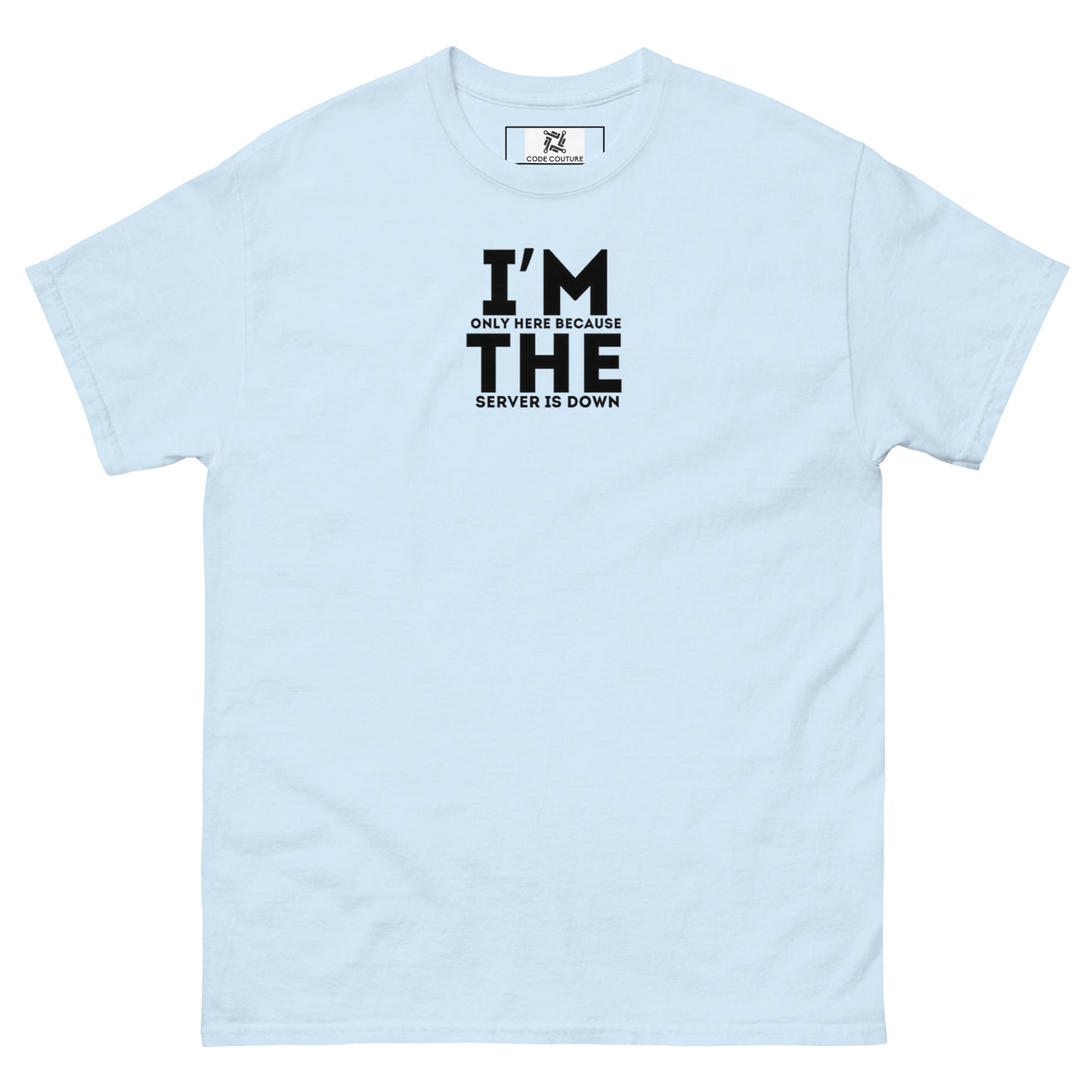 Why I'm here classic tee