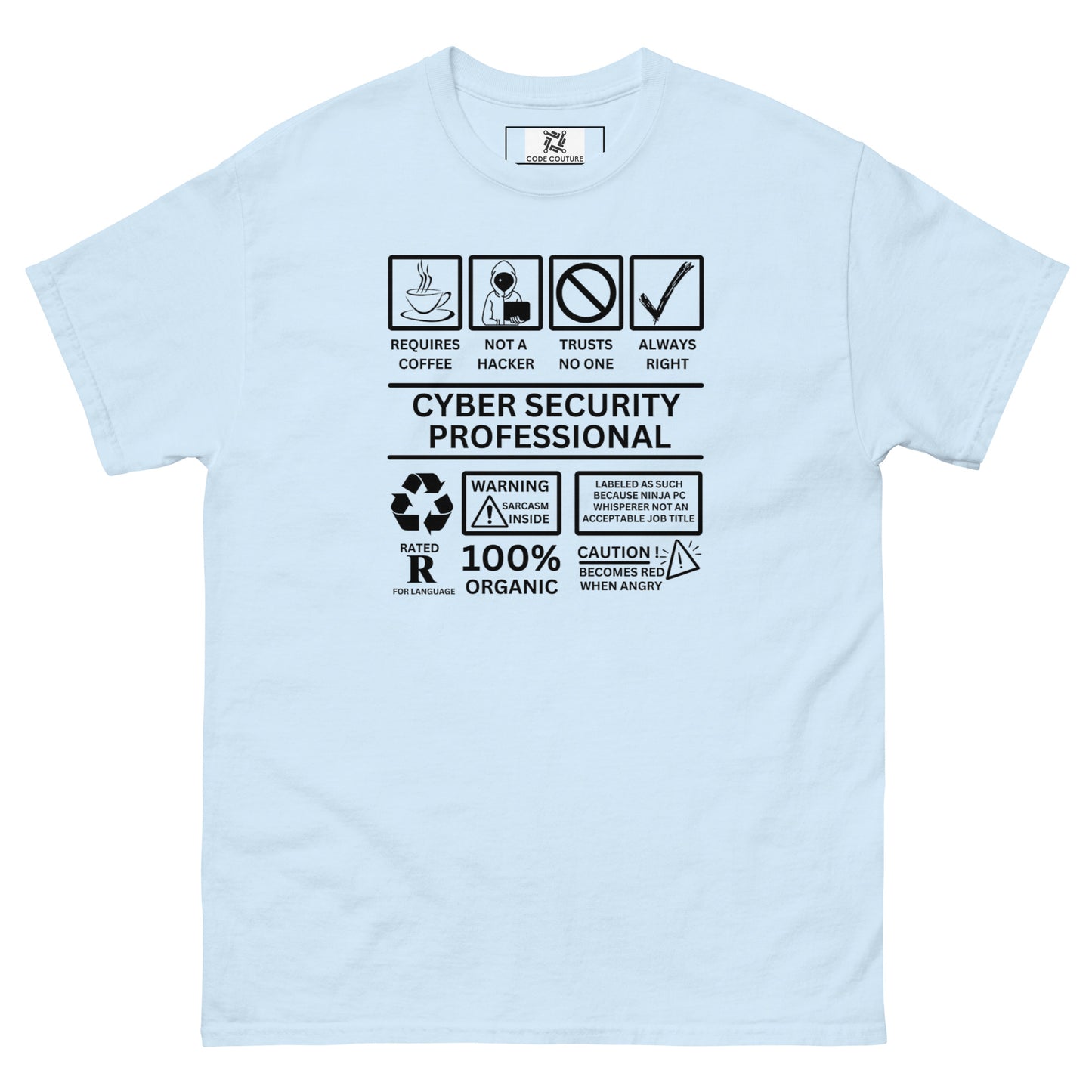 Cyber Security Professional Label - Light