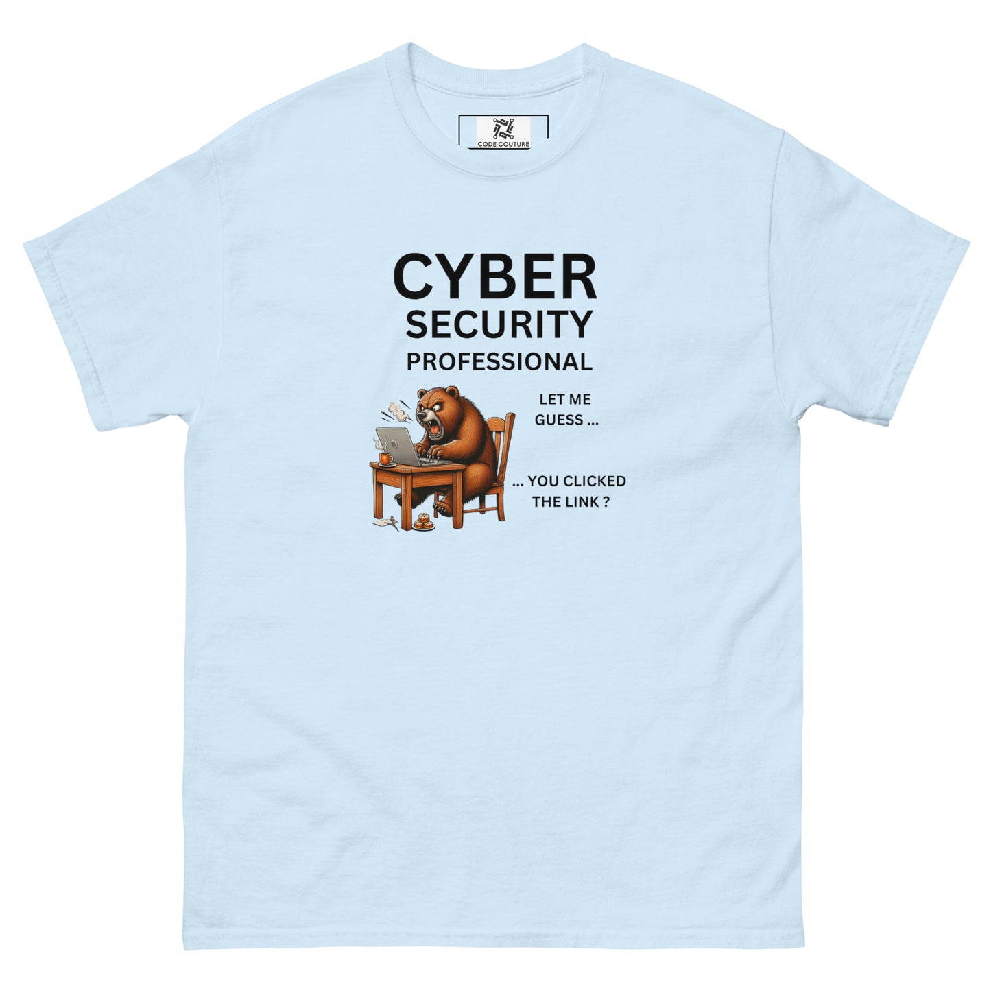 Very Angry Cyber Security Bear - Light