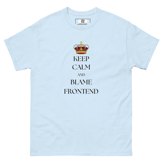 Blame Front-end tee