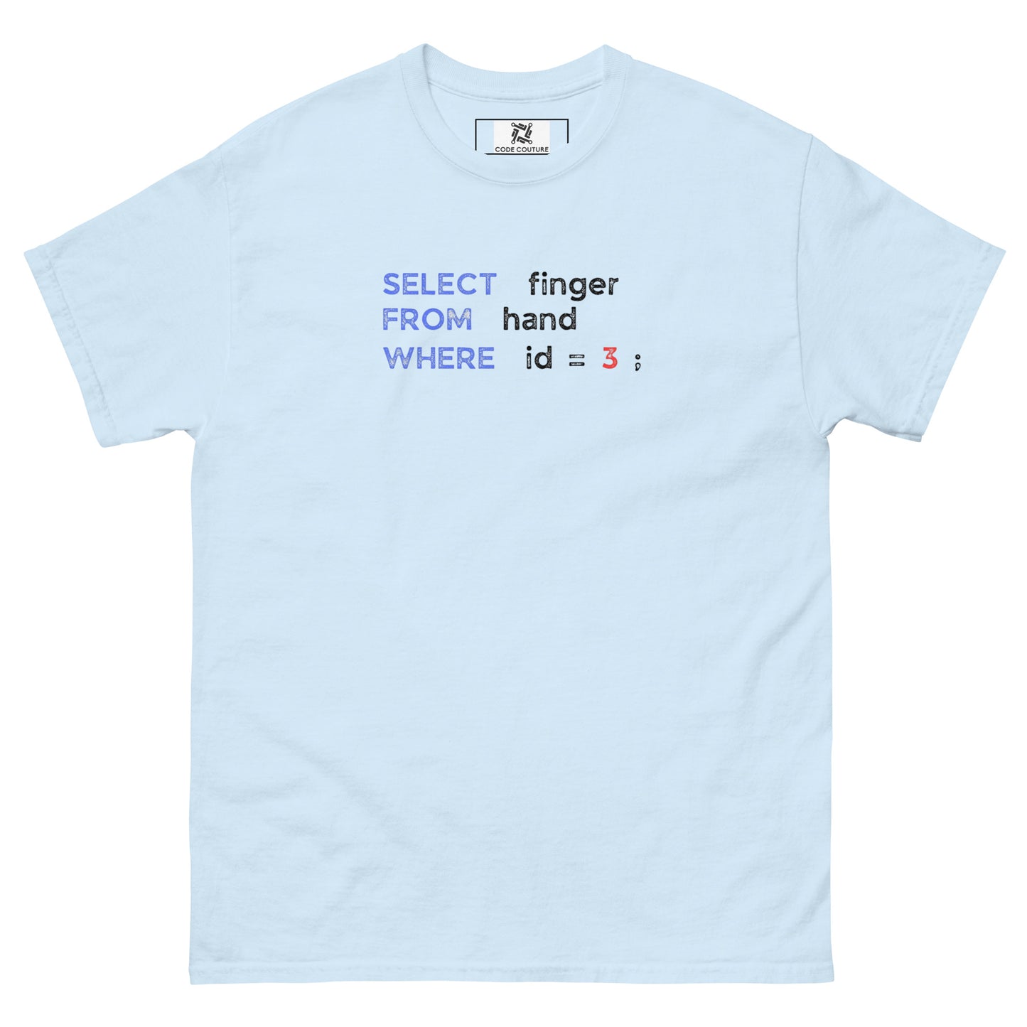 Select Finger tee