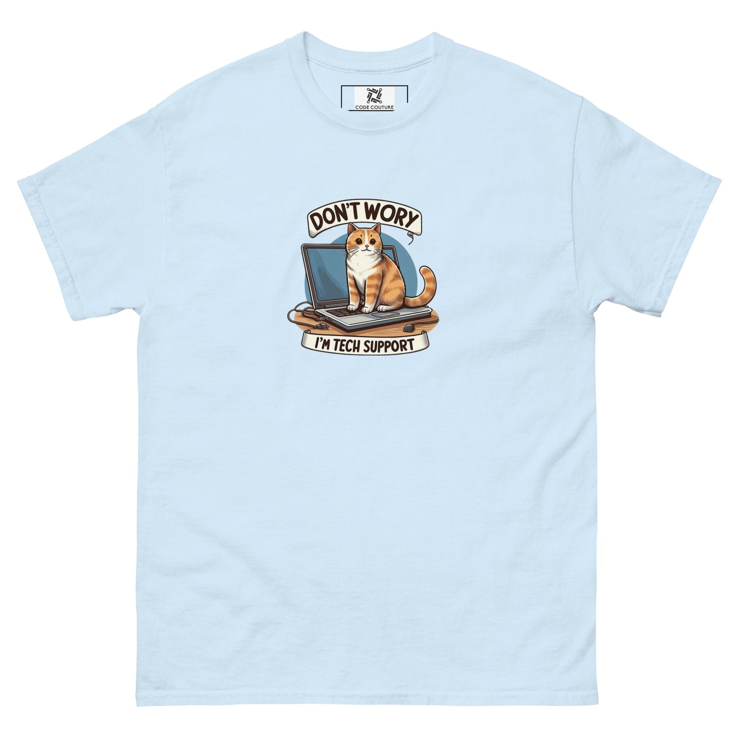 Kitty Tech Support tee