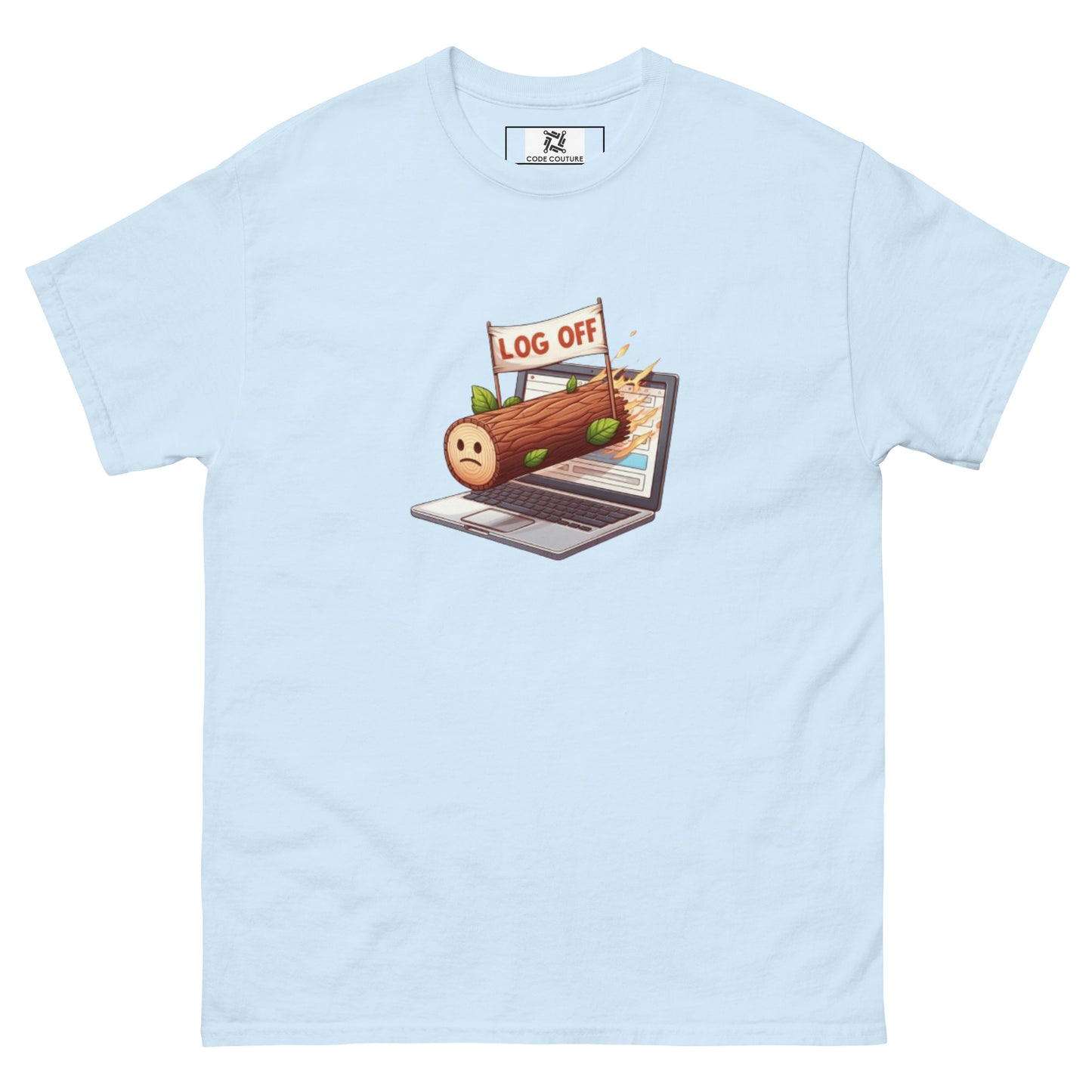 Log Off tee