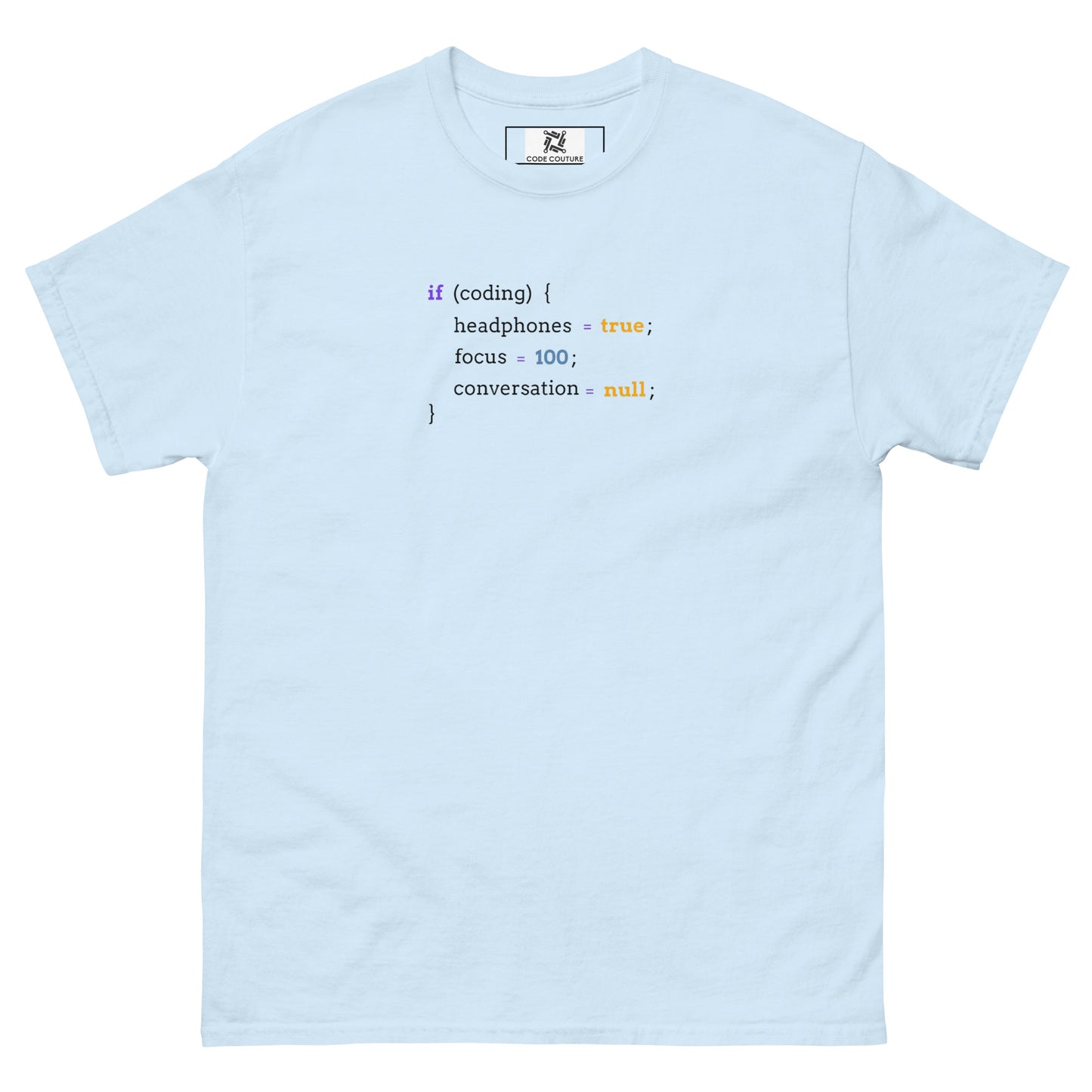 If Coding tee