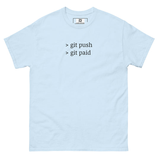 git push git paid tee