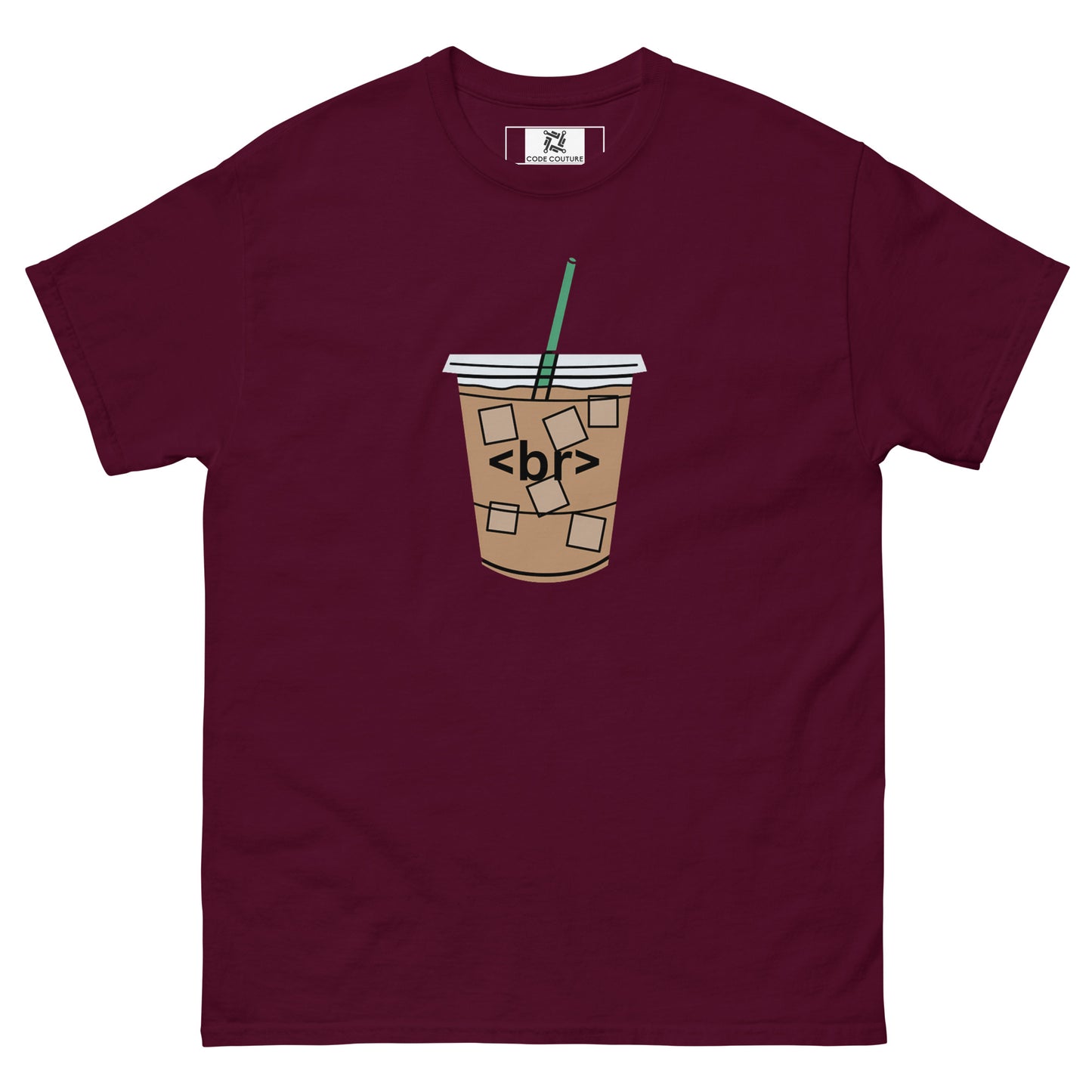 Iced Coffee classic tee - Dark