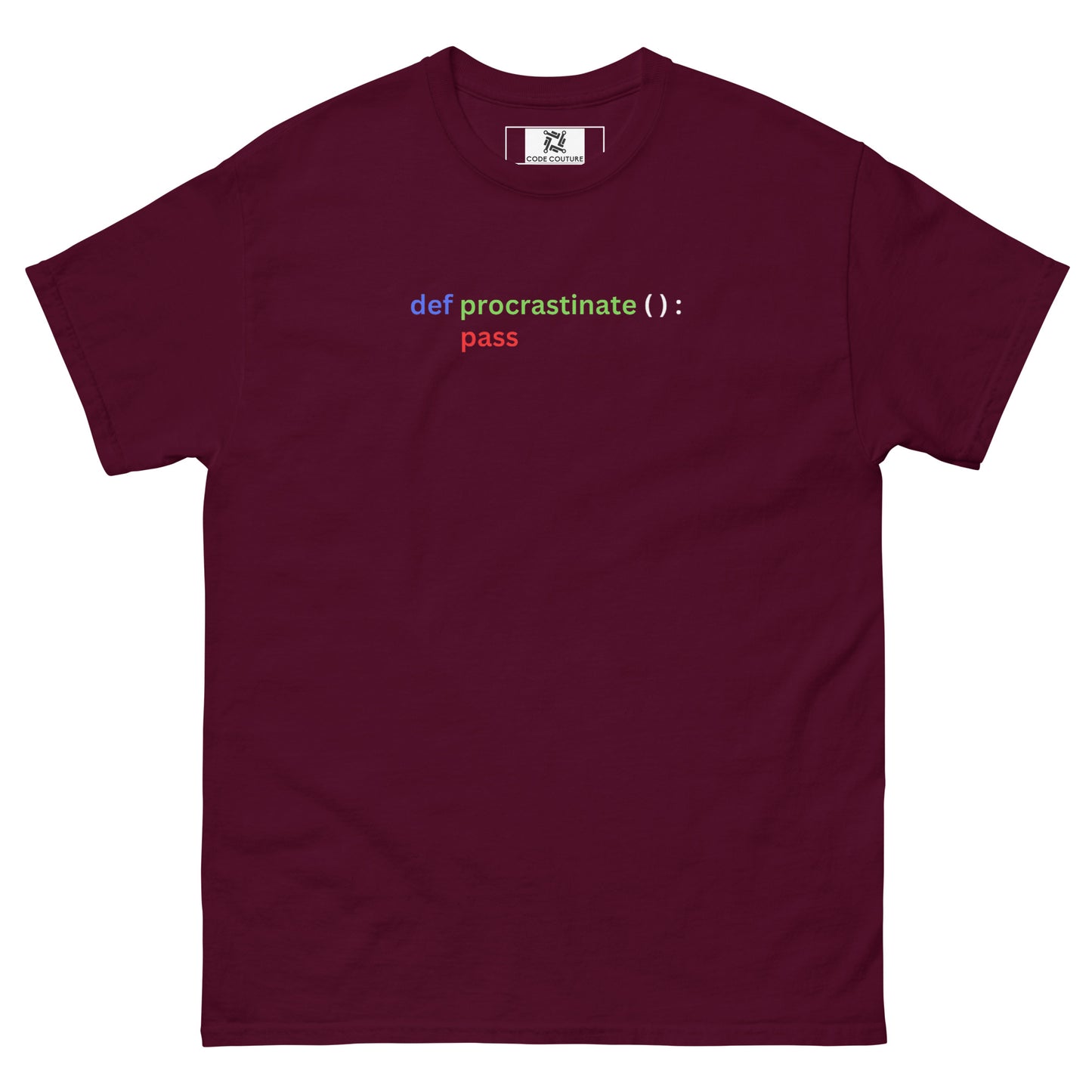 Procrastinate tee - Dark