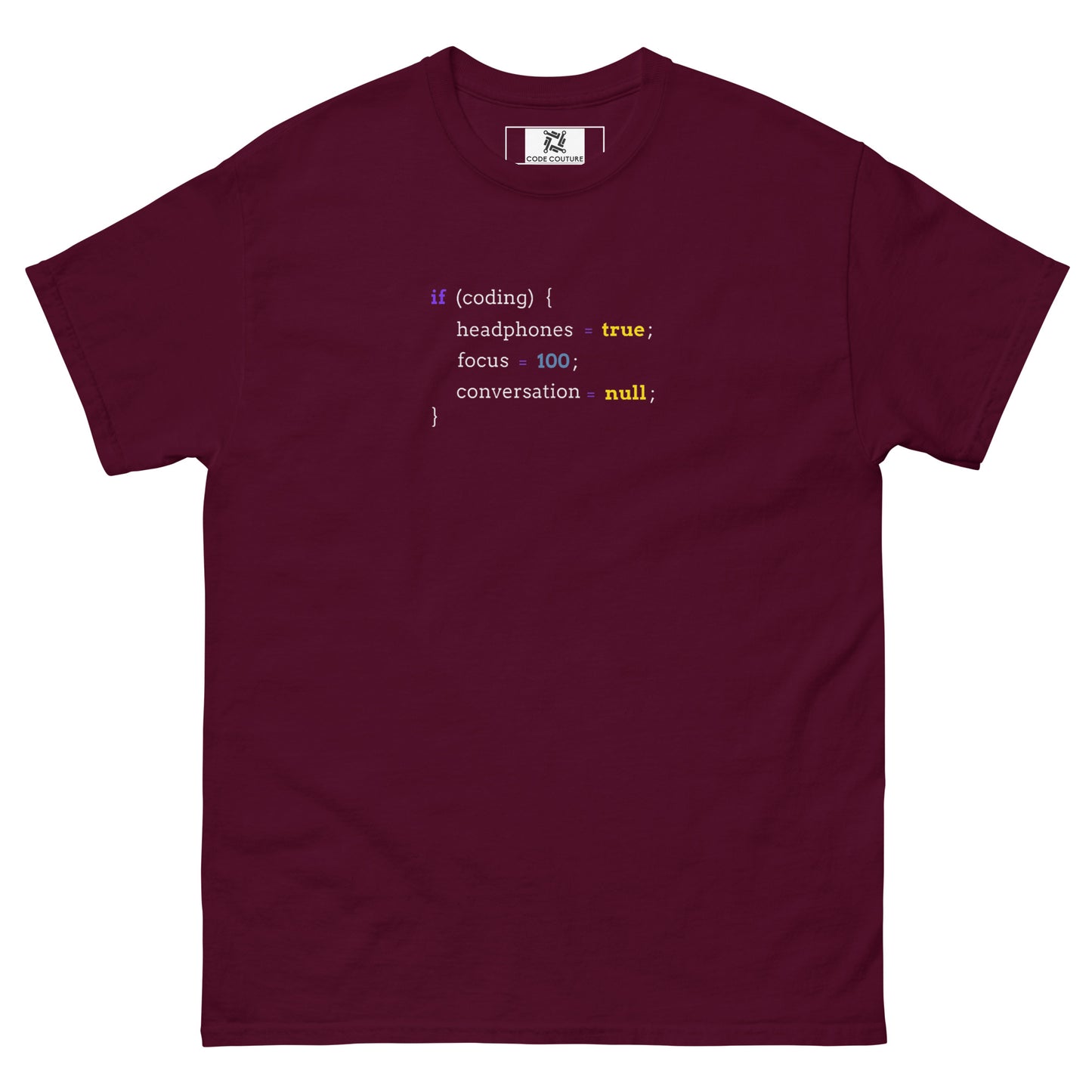 If Coding tee - Dark