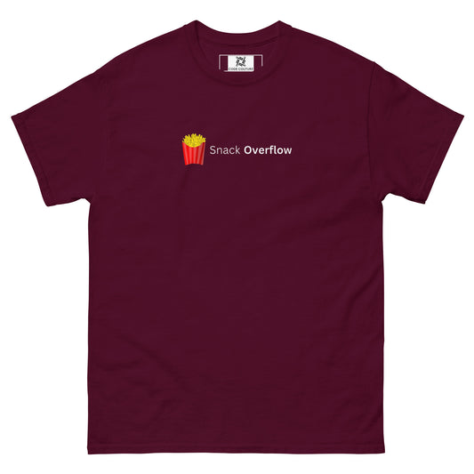 Snack Overflow tee - Dark