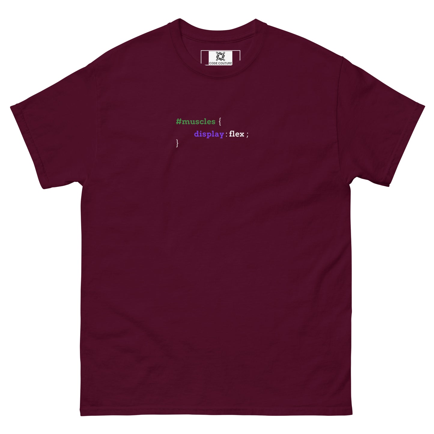 Muscles CSS tee