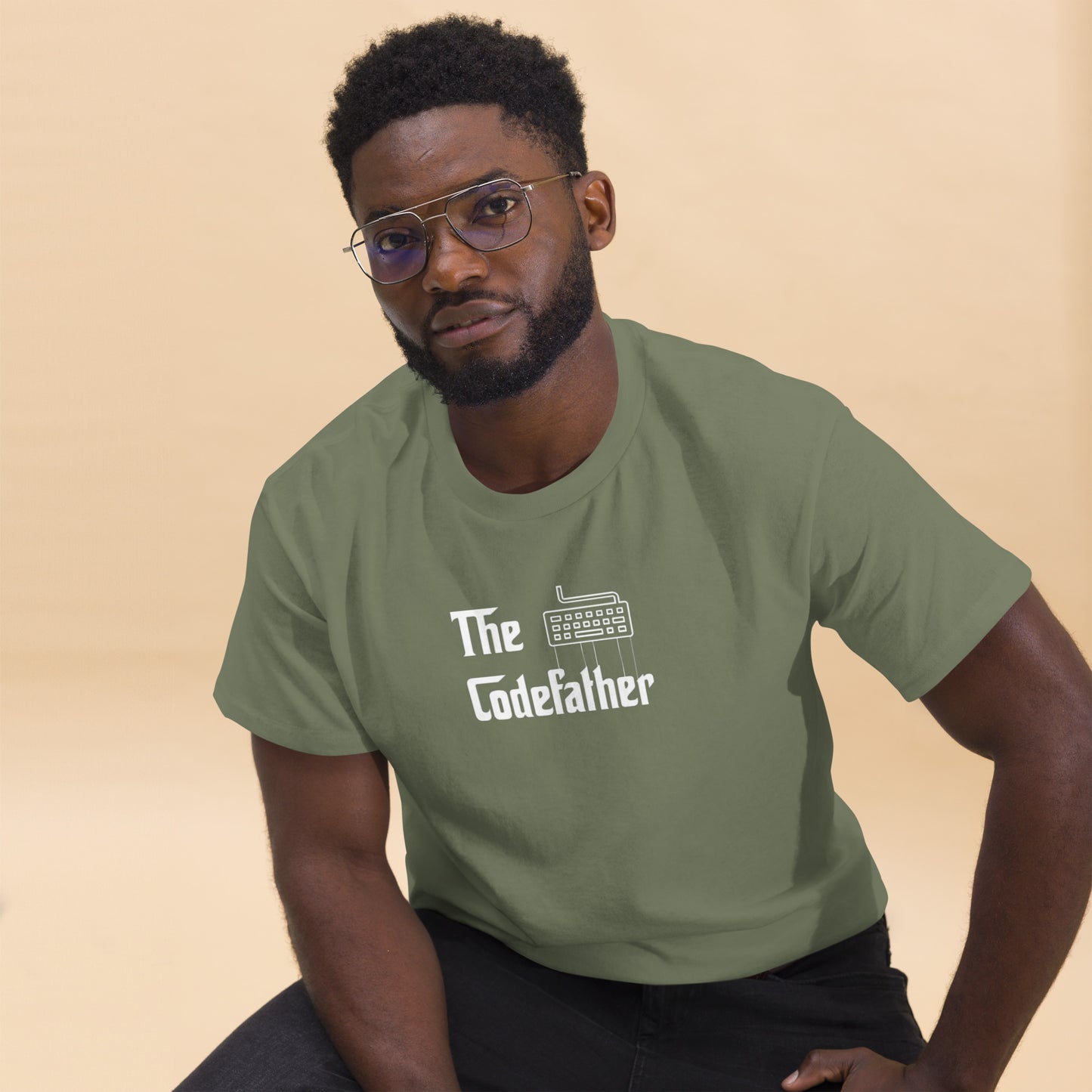 Codefather classic tee - Dark