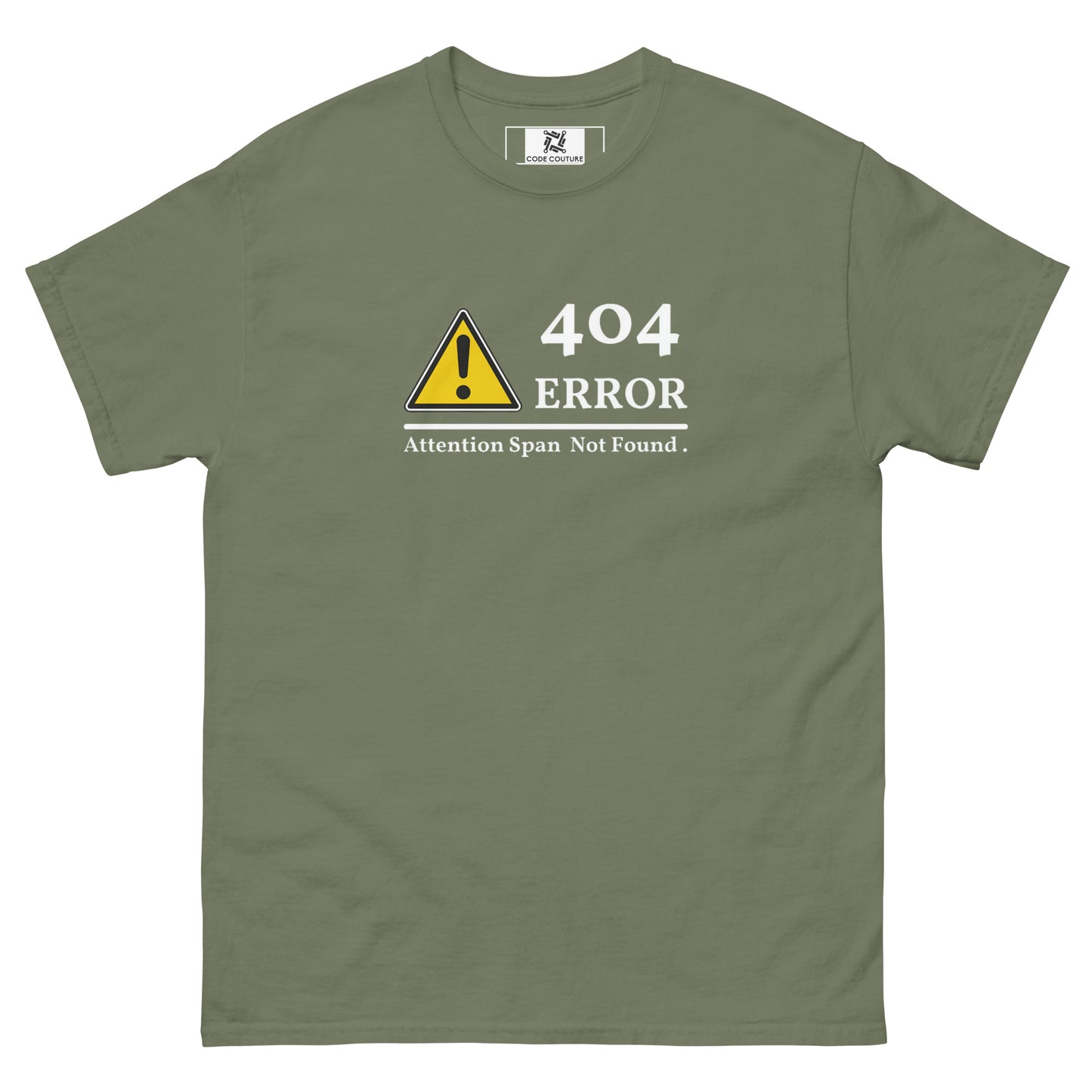 Error 404 tee - Dark