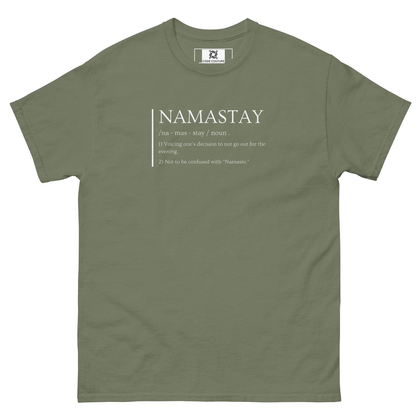 NAMASTAY tee - Dark