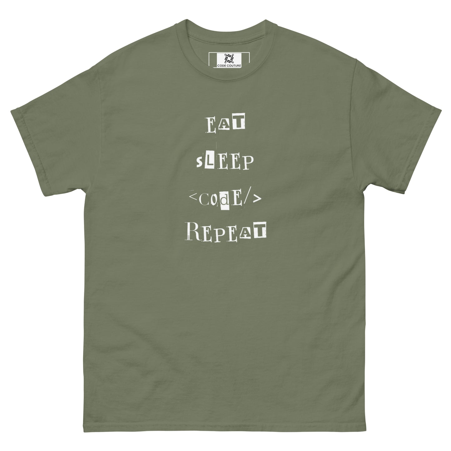 Eat & Repeat tee - Dark