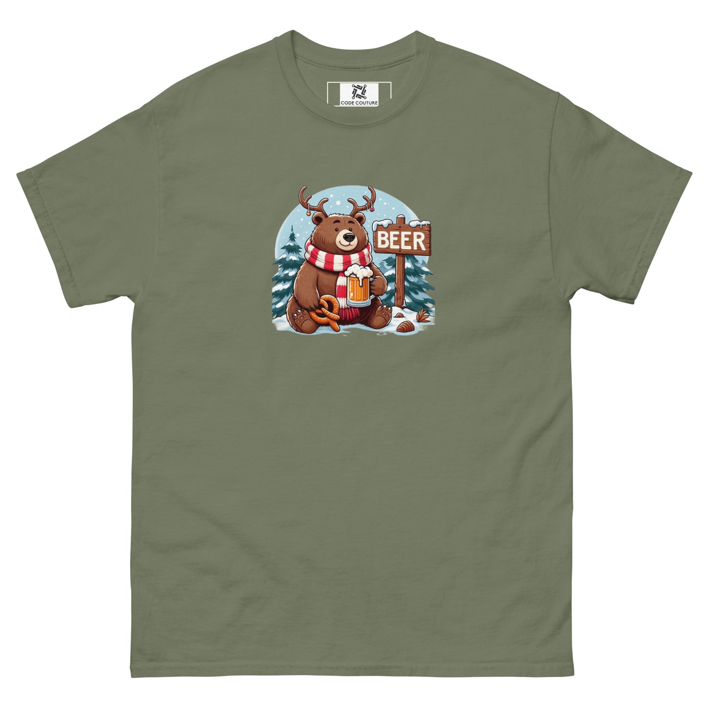 Holiday Bear tee - Dark