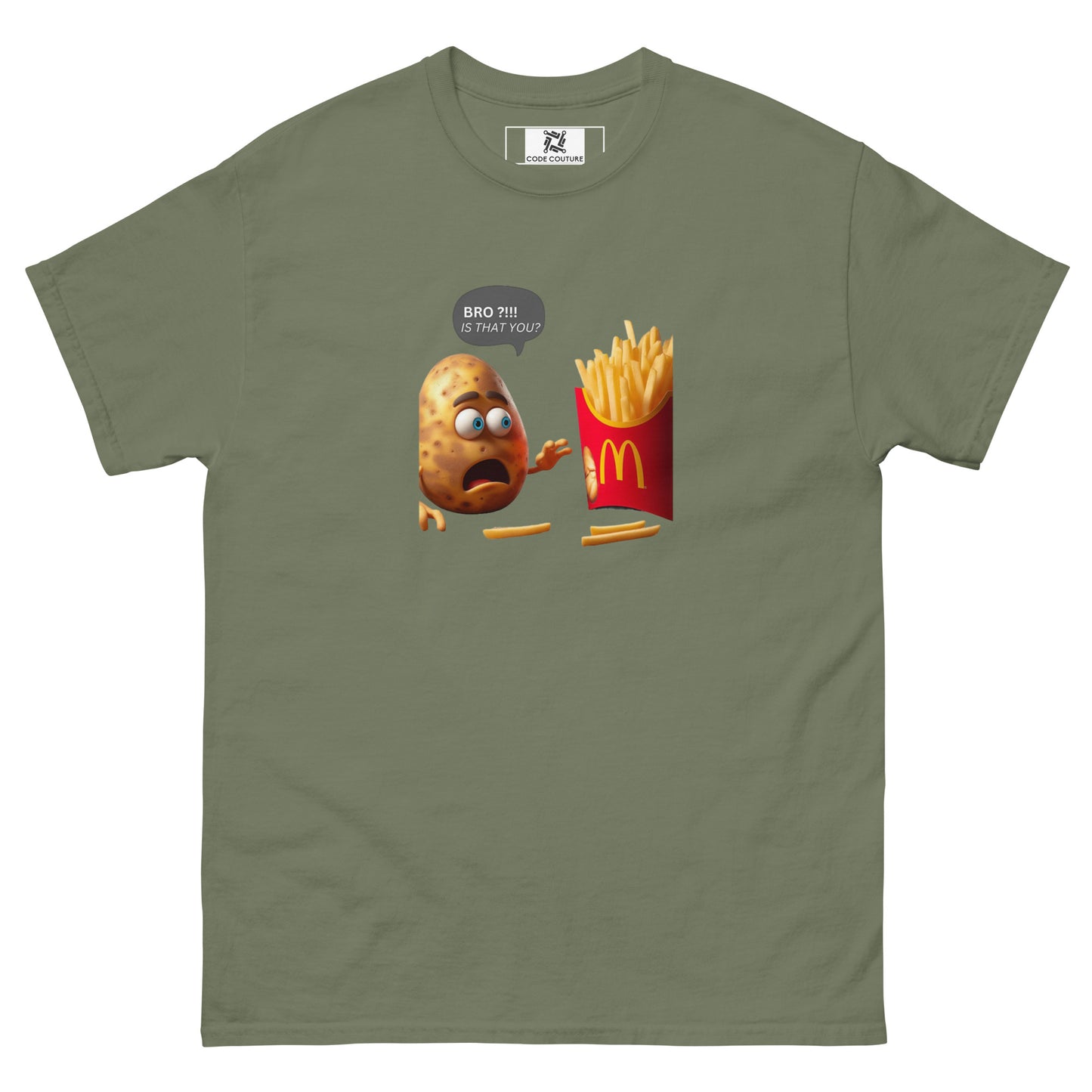 Fried Potato tee - Dark