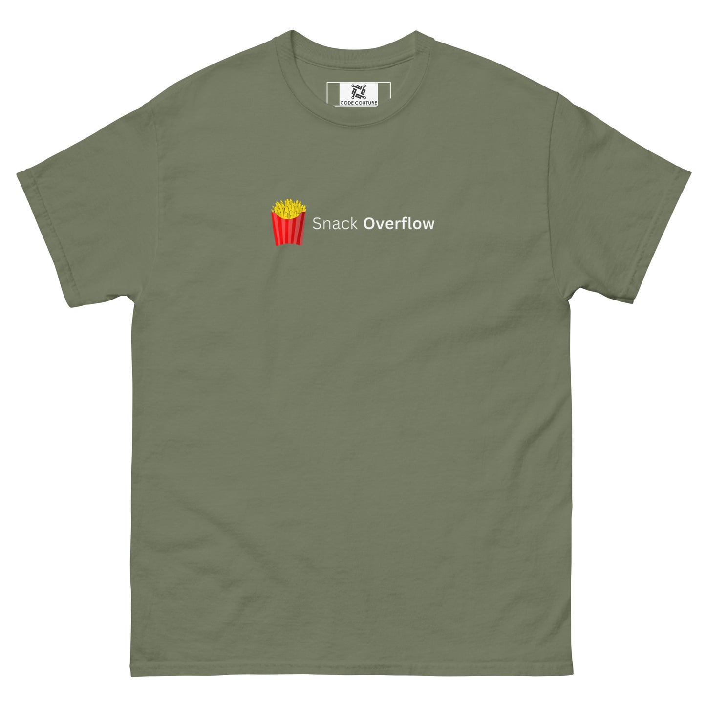 Snack Overflow tee - Dark