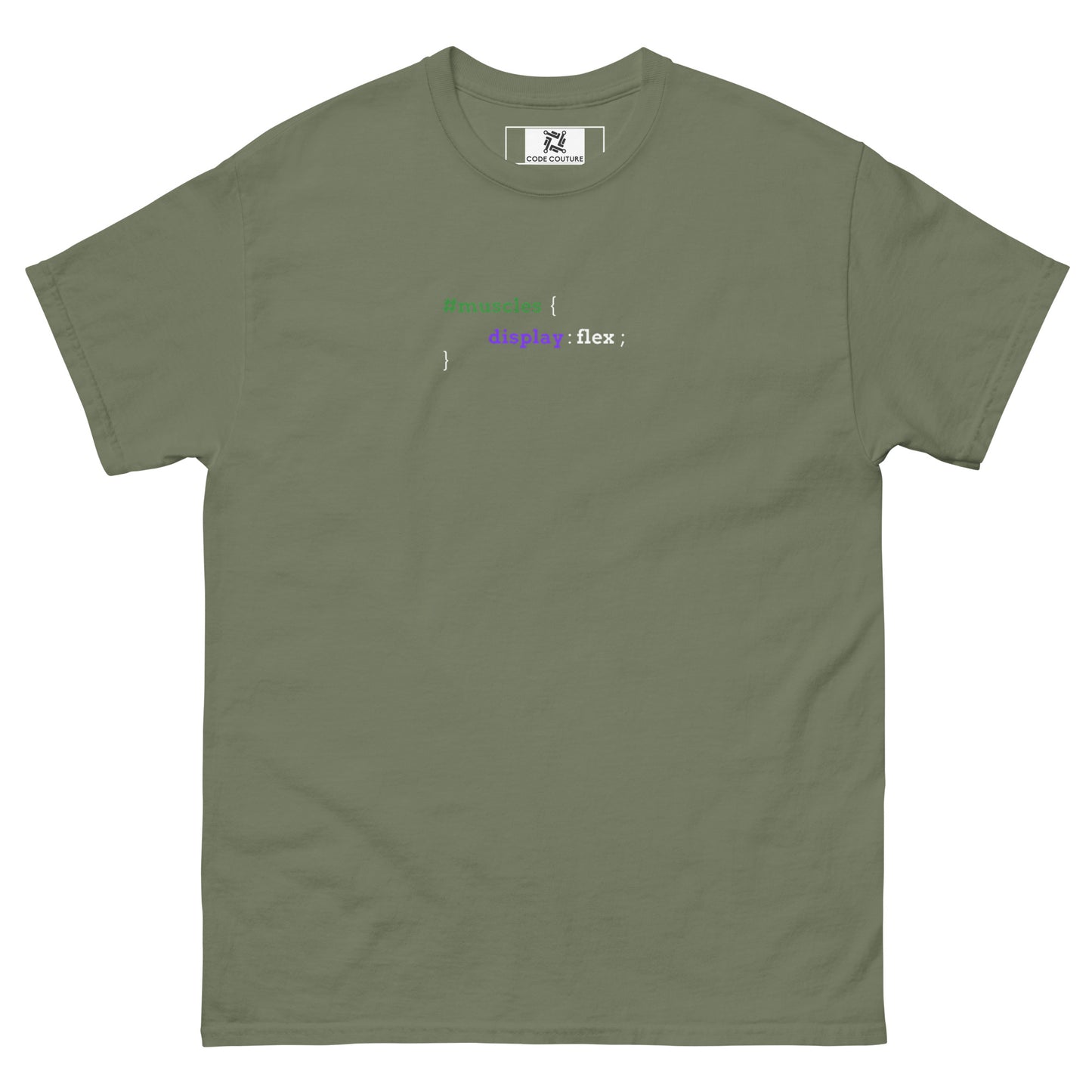 Muscles CSS tee