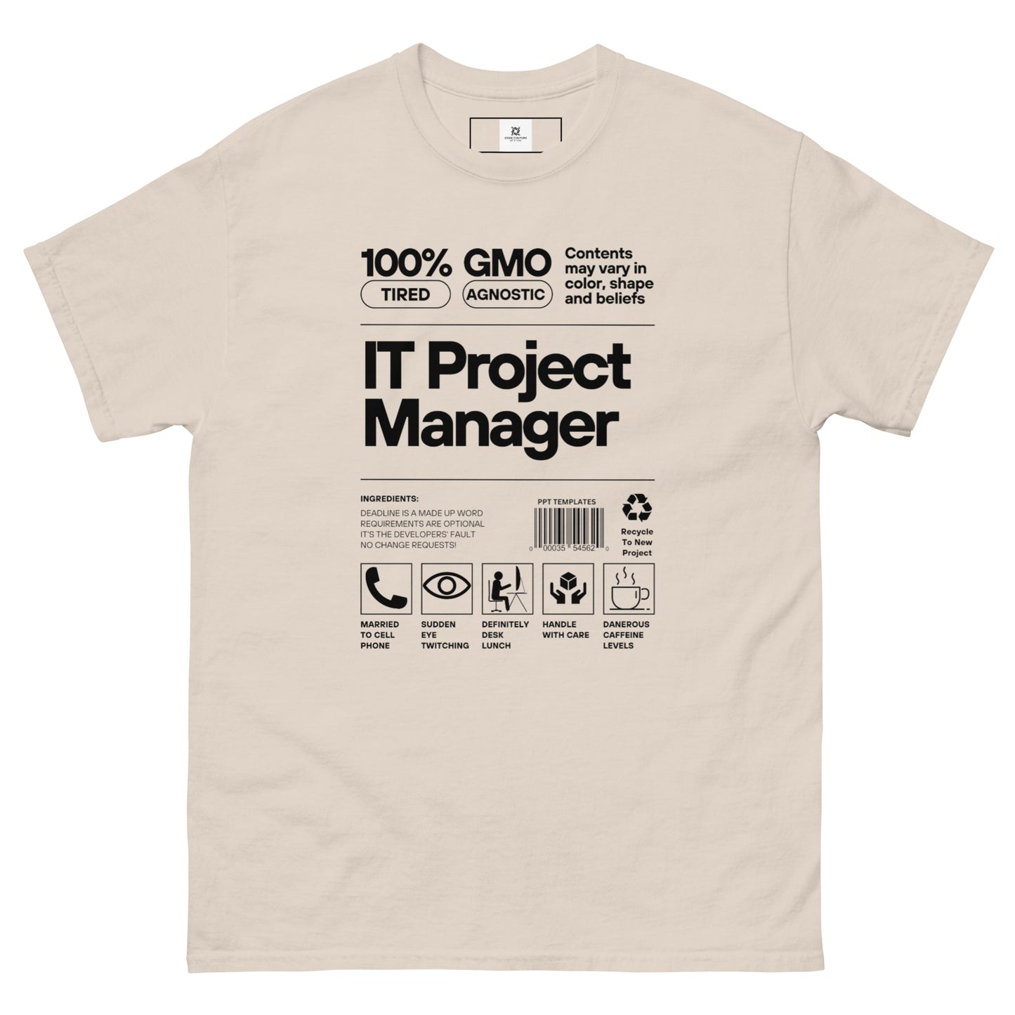 Project Manager Label