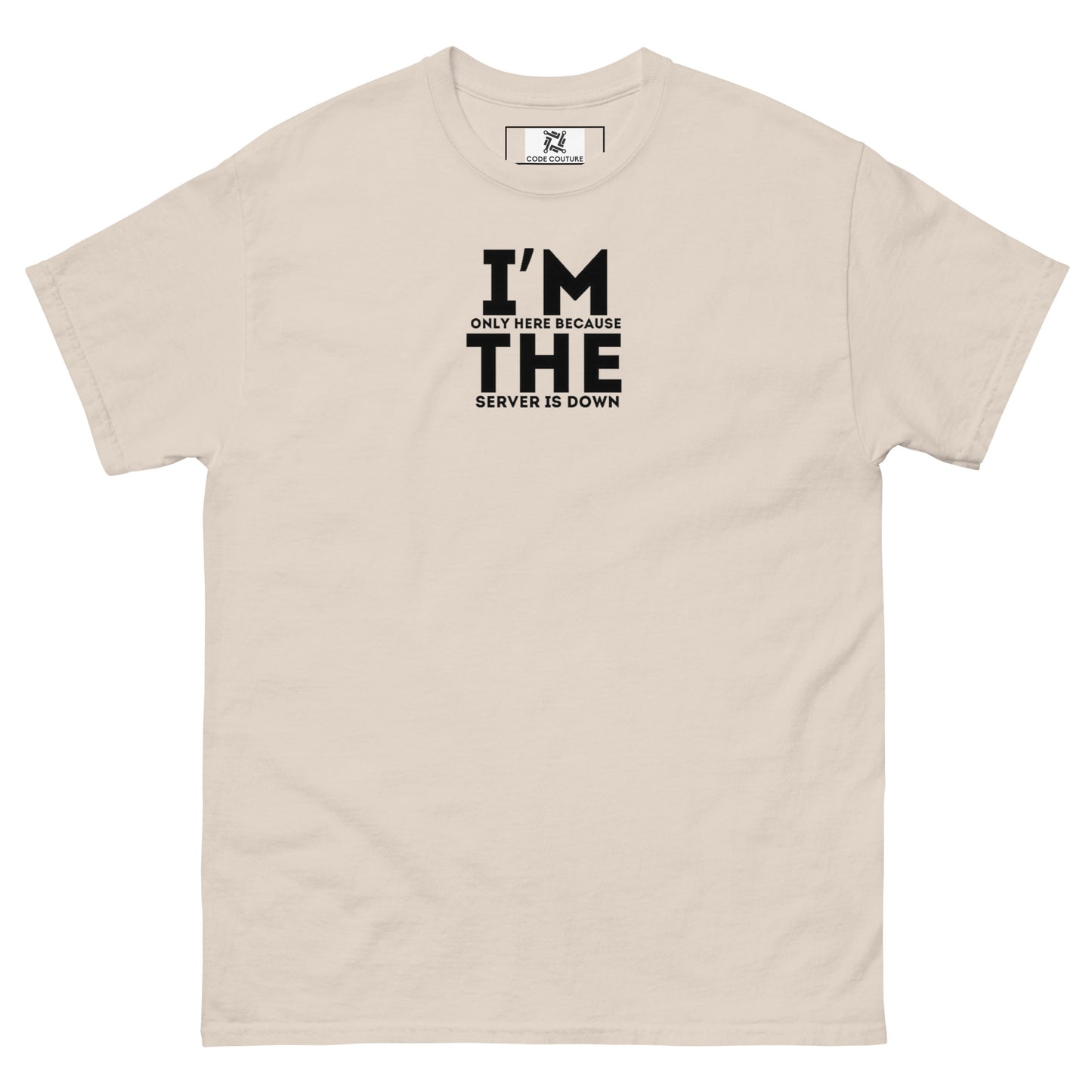 Why I'm here classic tee