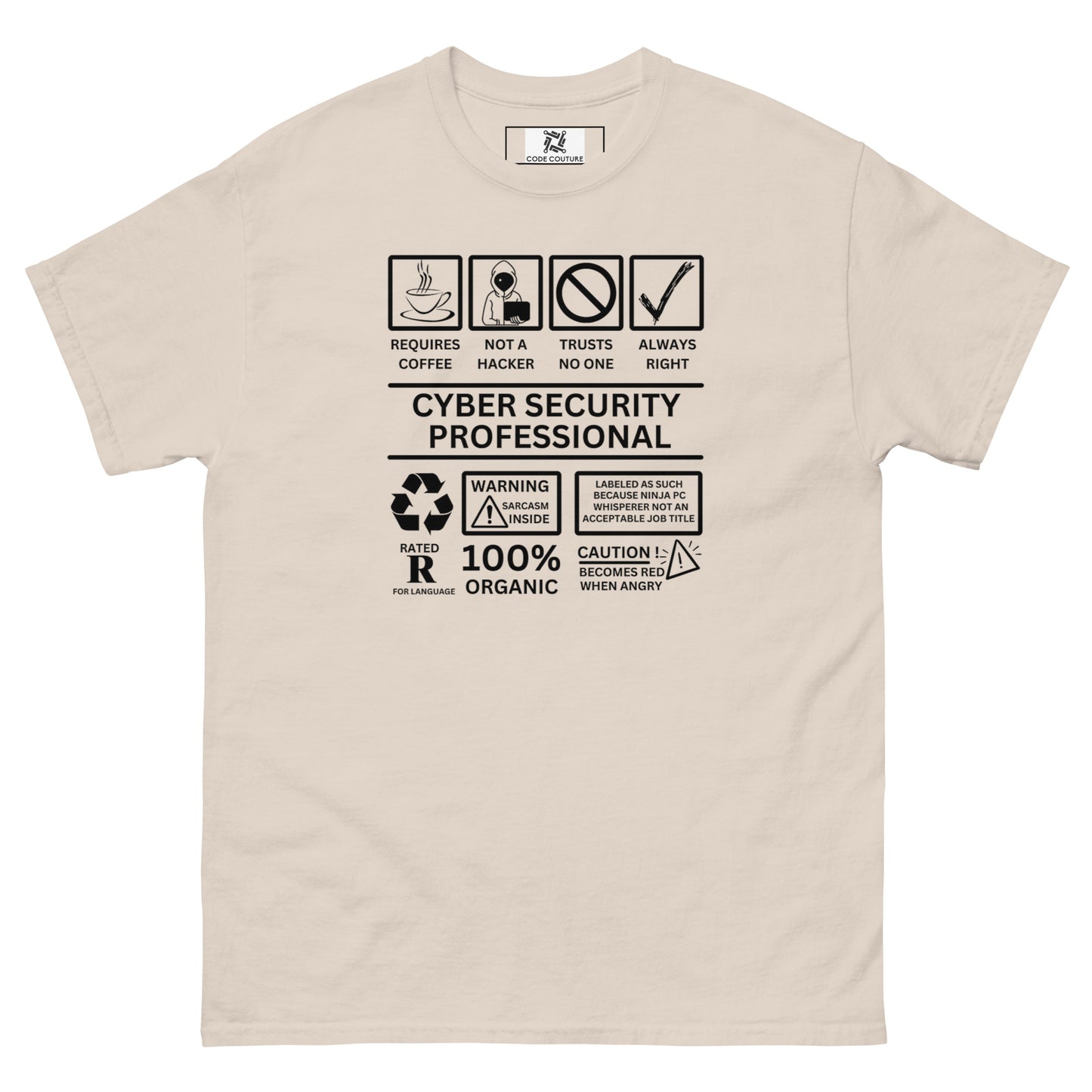 Cyber Security Professional Label - Light