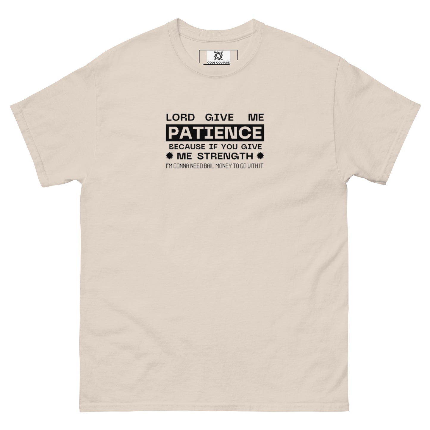 Patience classic tee