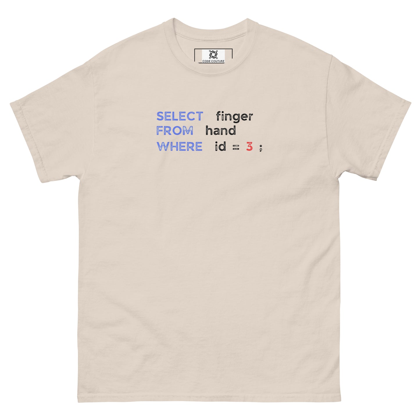 Select Finger tee