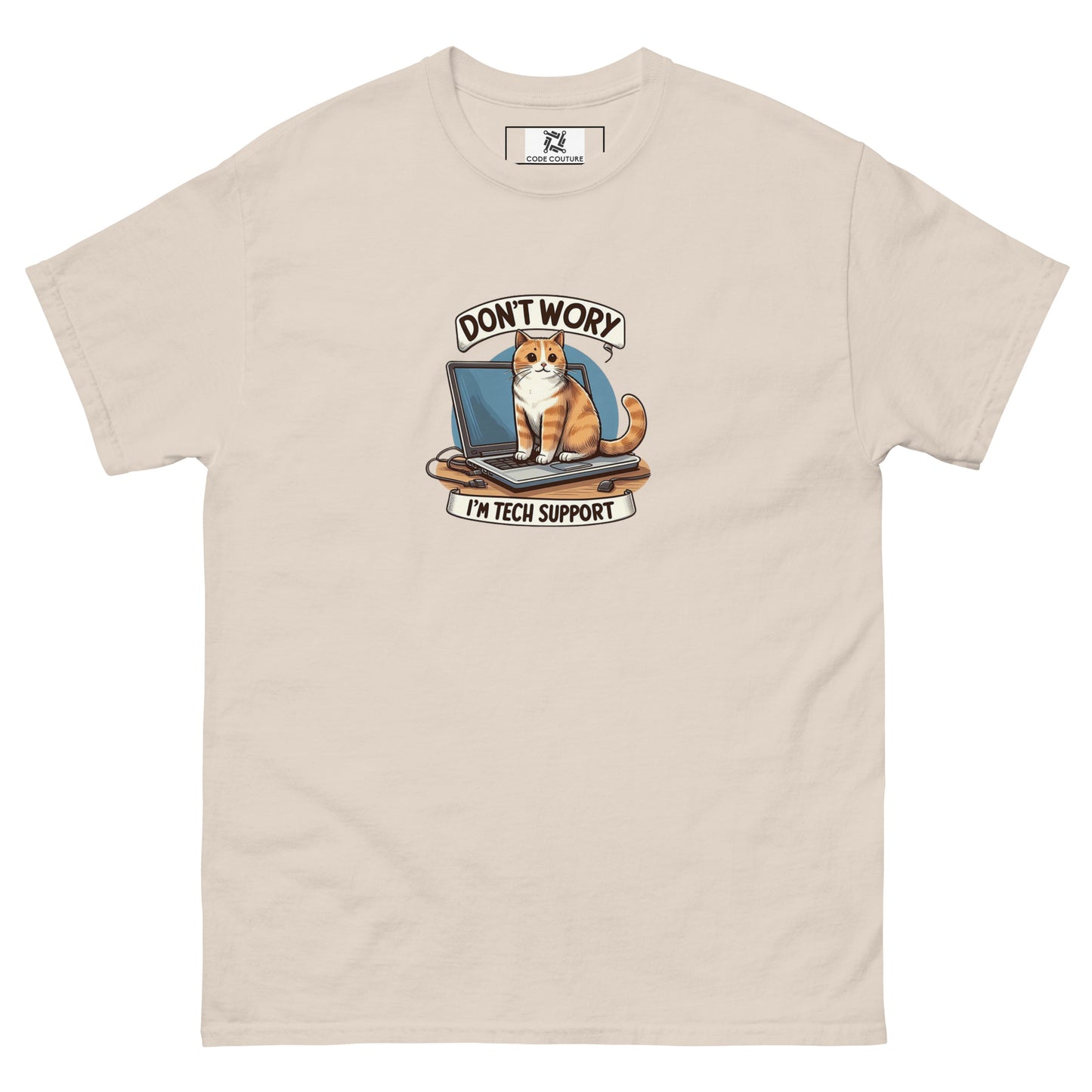 Kitty Tech Support tee