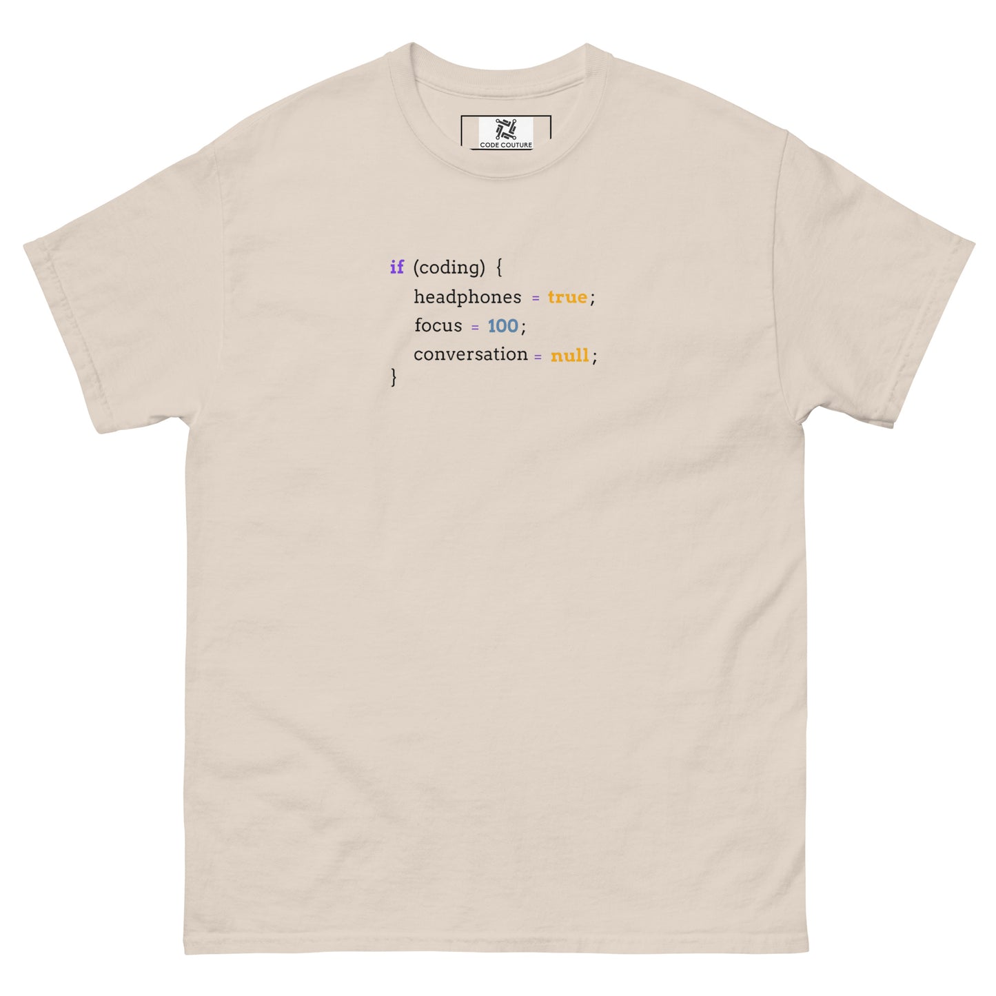 If Coding tee