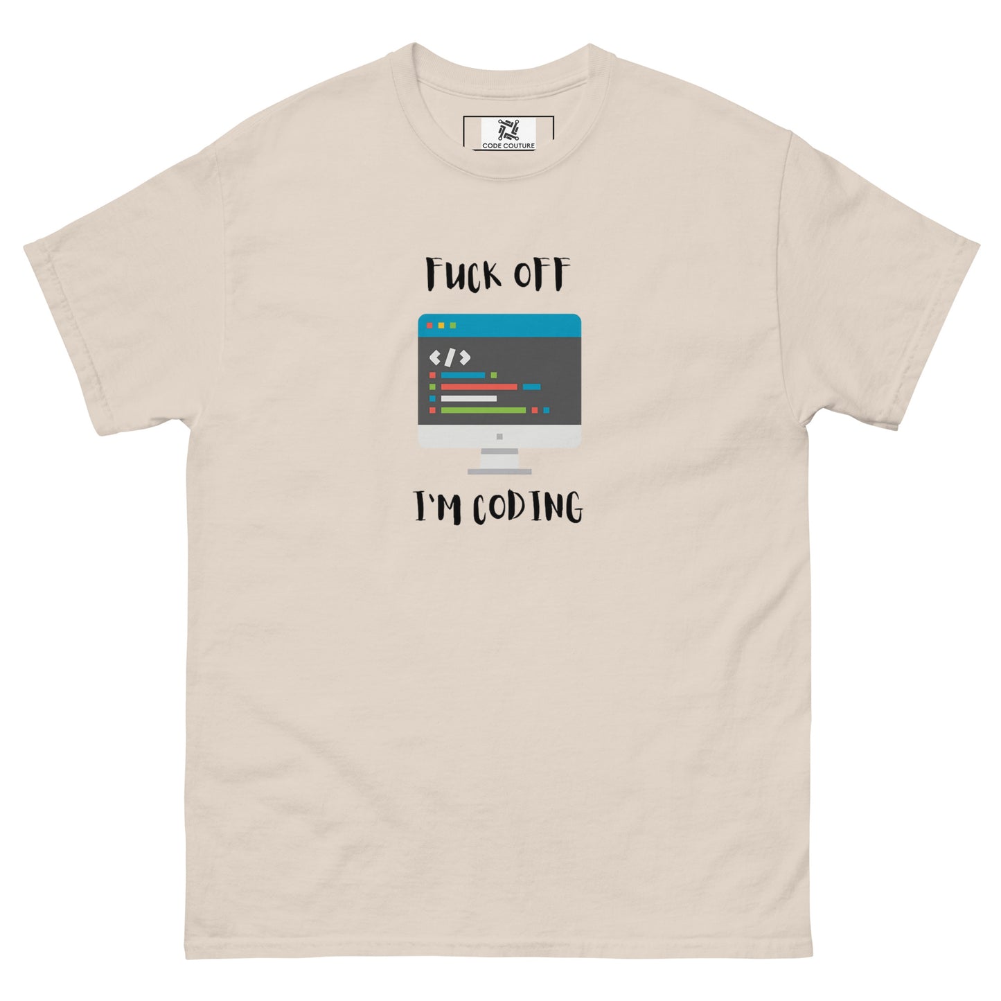 F Off I'm Coding tee